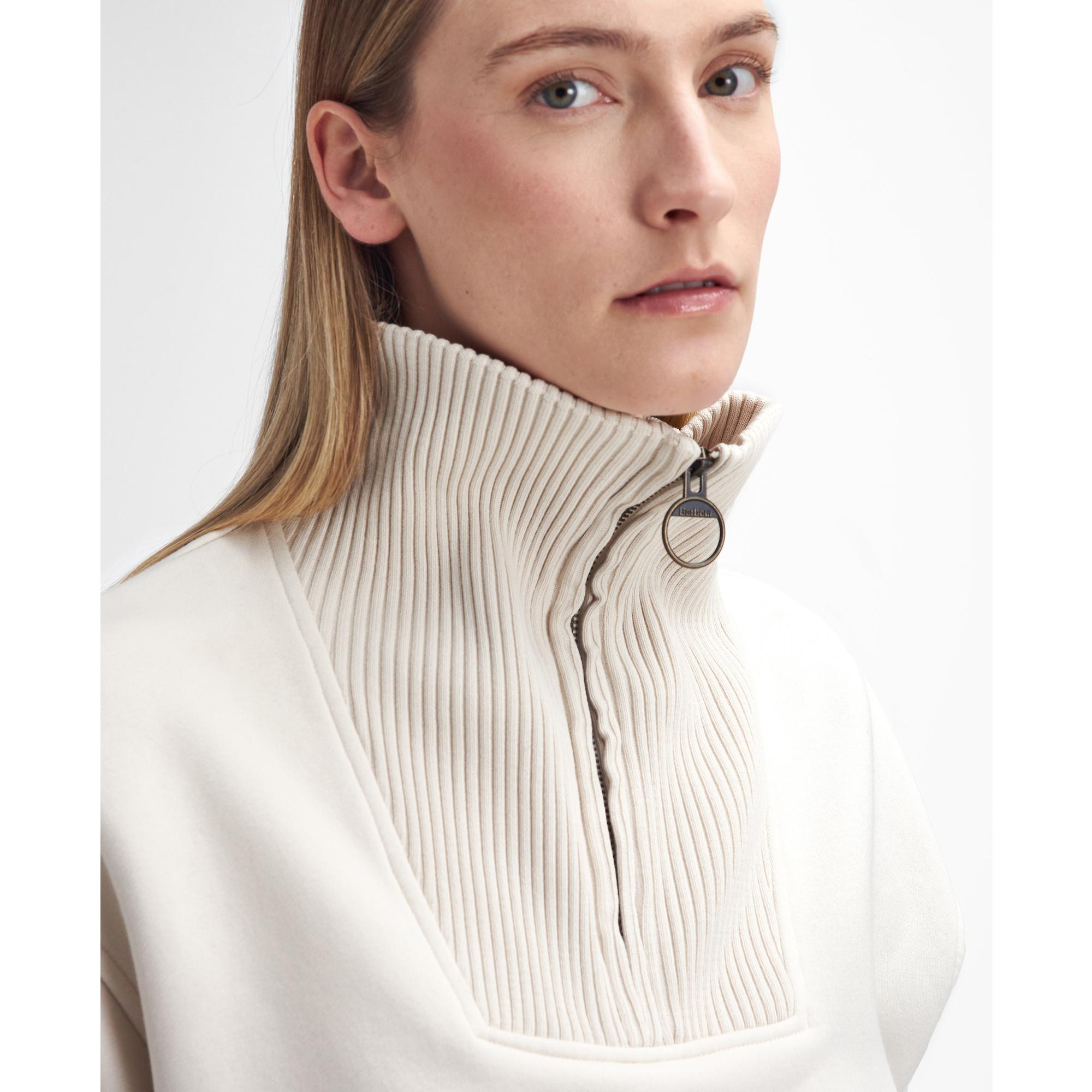 Product image 5 of 6 of Barbour Women's Fleur Sweatshirt - Ecru