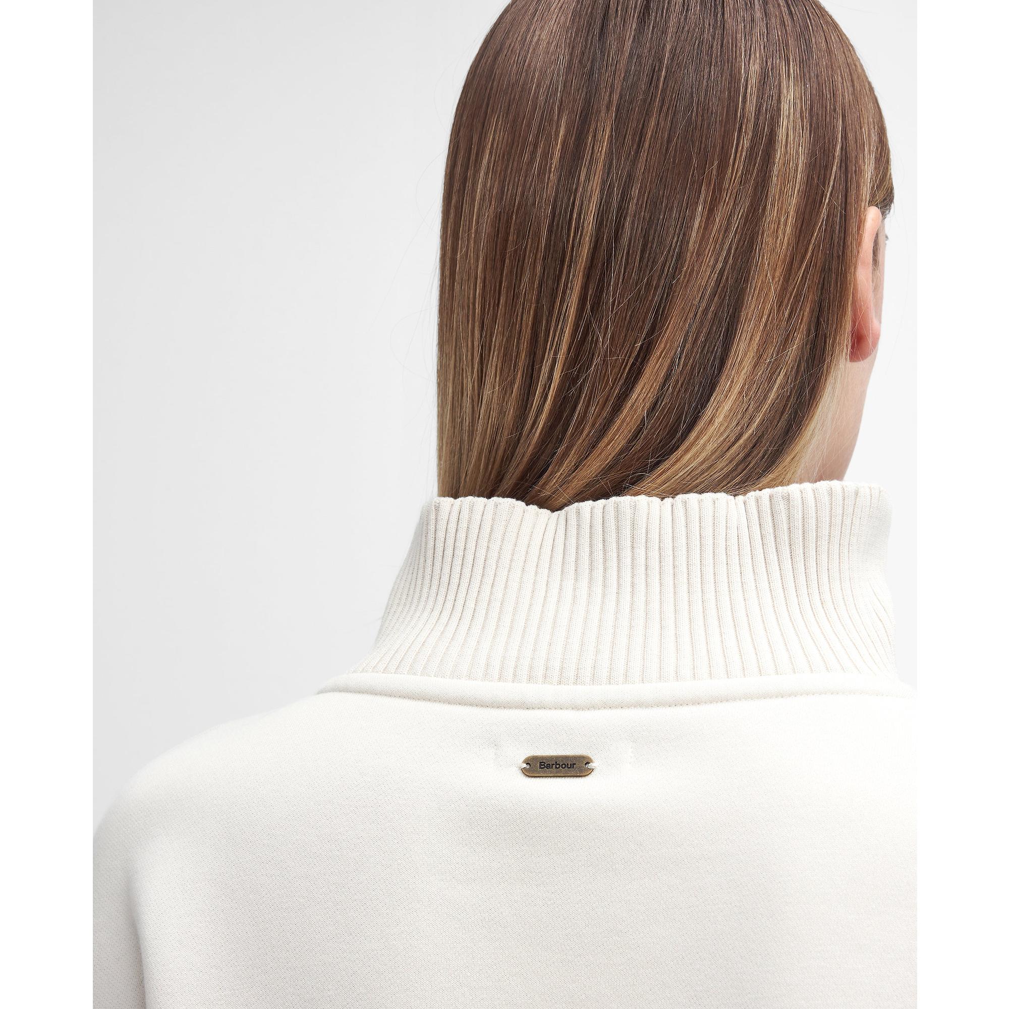 Product image 6 of 6 of Barbour Women's Fleur Sweatshirt - Ecru