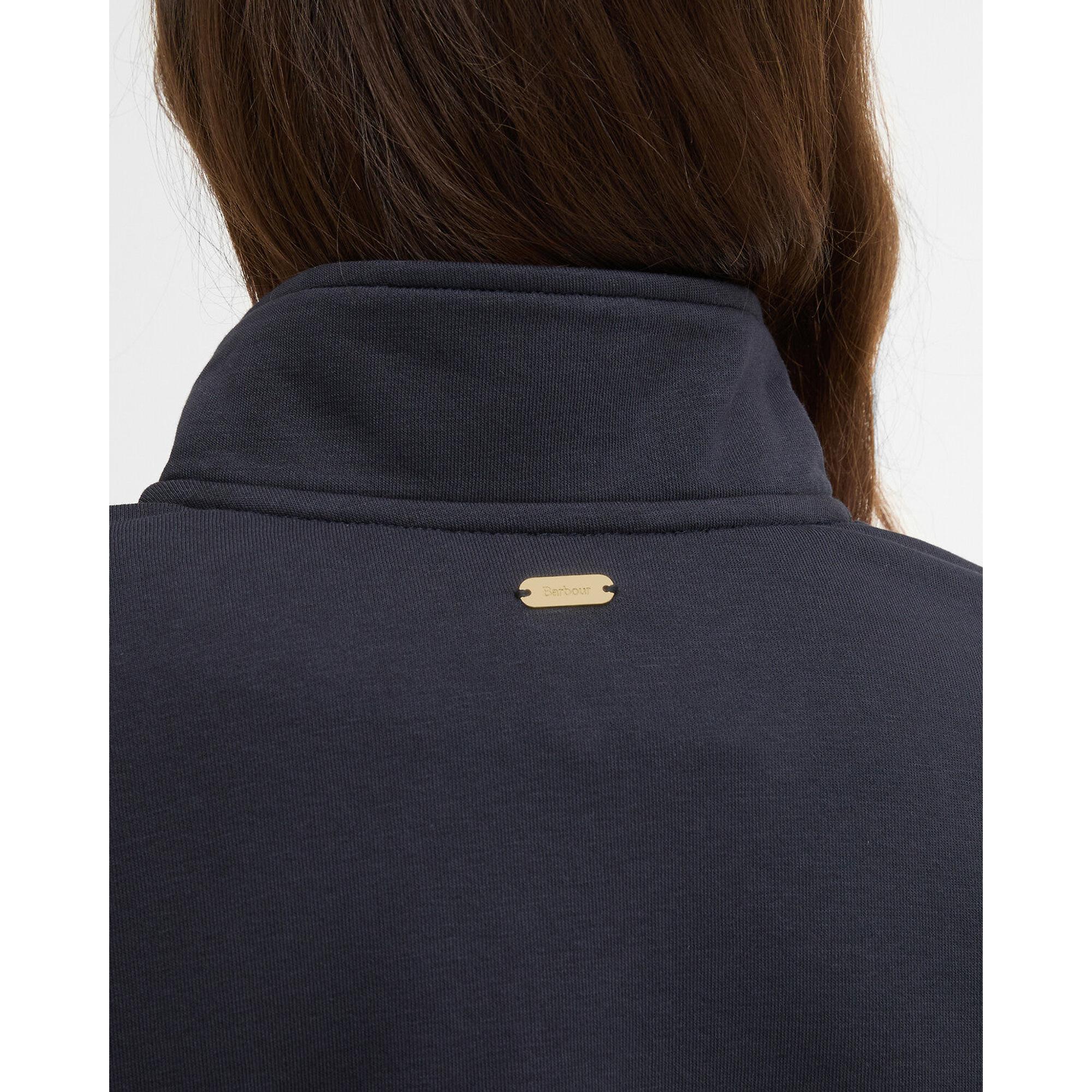 Product image 6 of 6 of Barbour Women's Zaria Quarter-Zip Jumper - Dark Navy