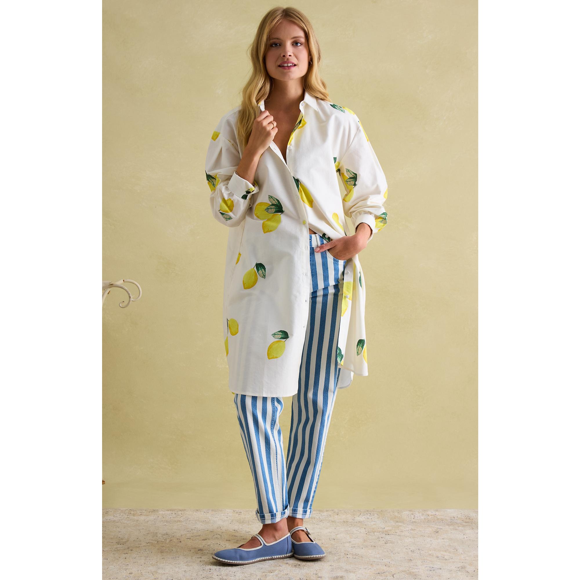 Product image 5 of 10 of Joules Women's Phoebe Shirt Dress - White Lemon