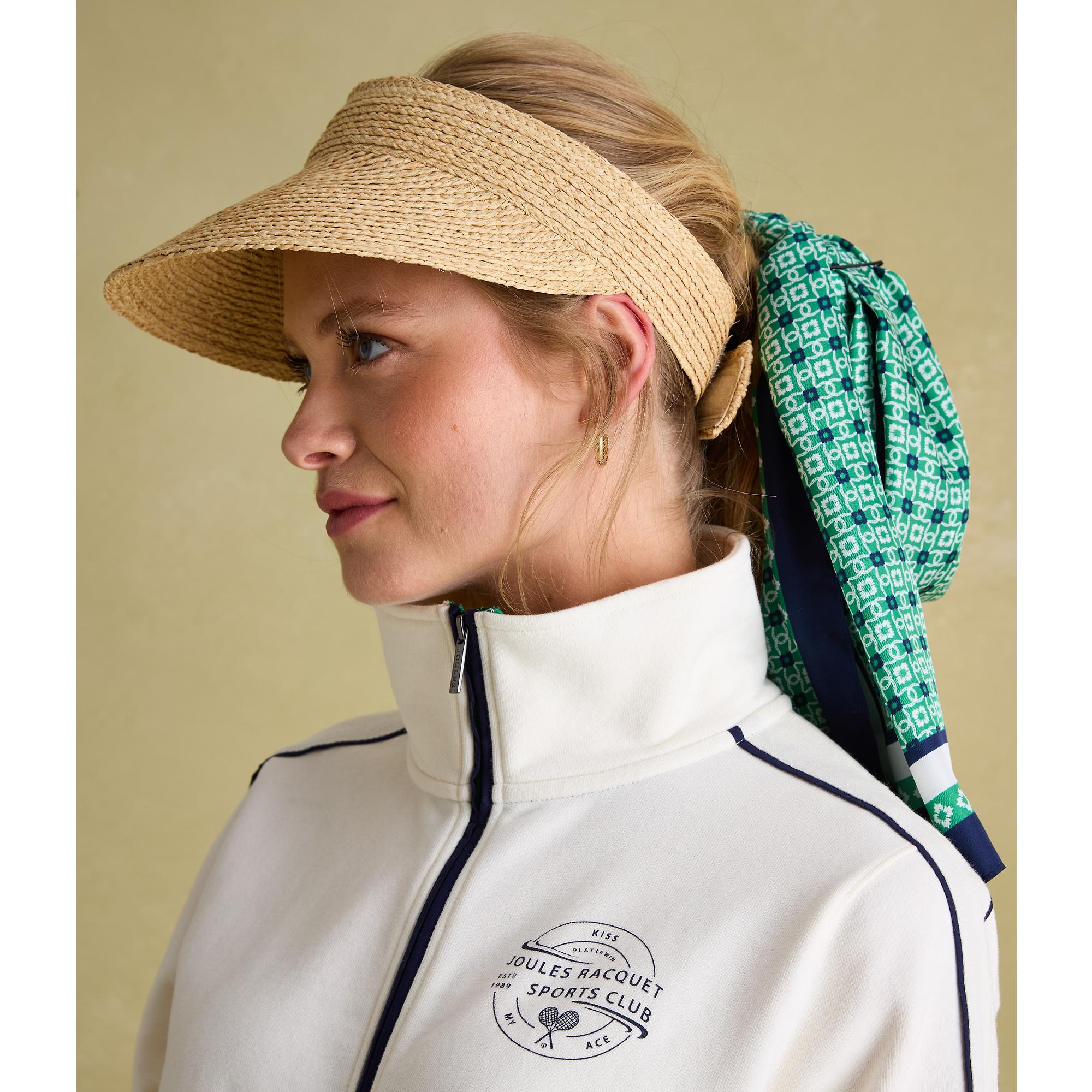 Product image 4 of 8 of Joules Women's Sunray Straw Visor - Natural