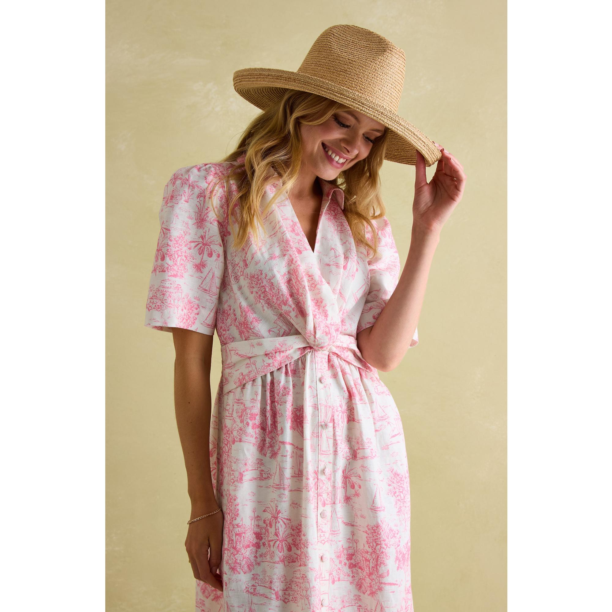 Product image 5 of 7 of Joules Women's Siesta Straw Fedora- Natural