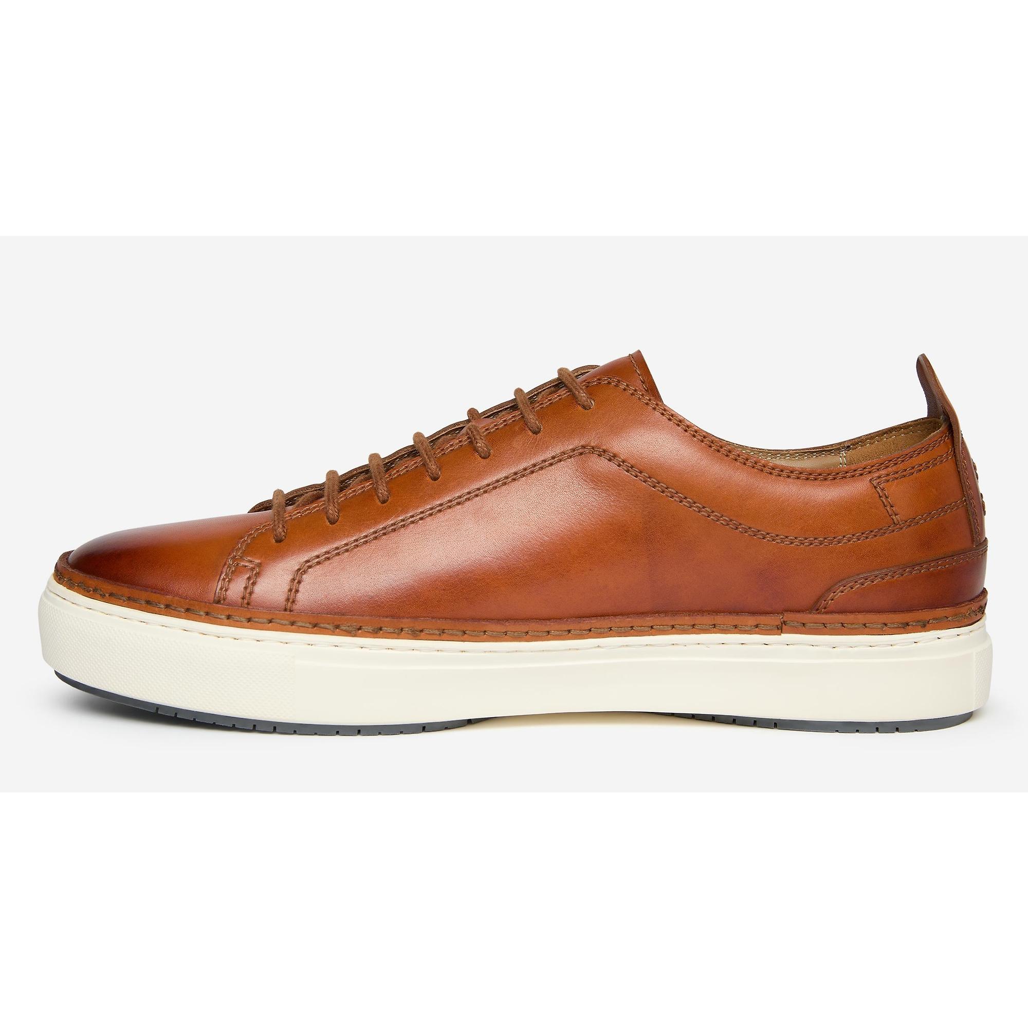 Product image 5 of 5 of Oliver Sweeney Men's Lopes Calf Leather Cupsole Trainers - Tan