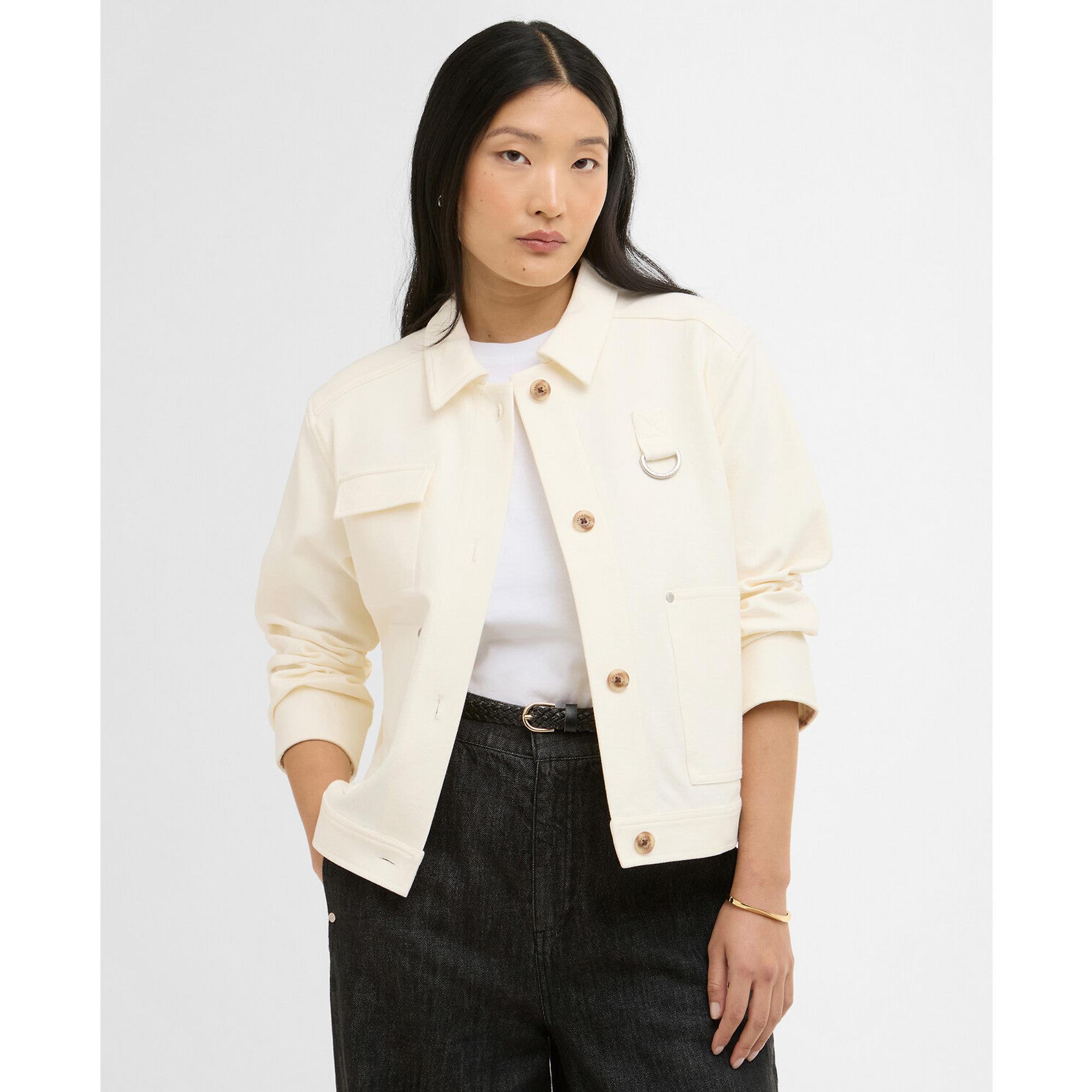 Product image 2 of 6 of Barbour Women's Kirby Overshirt - Ecru