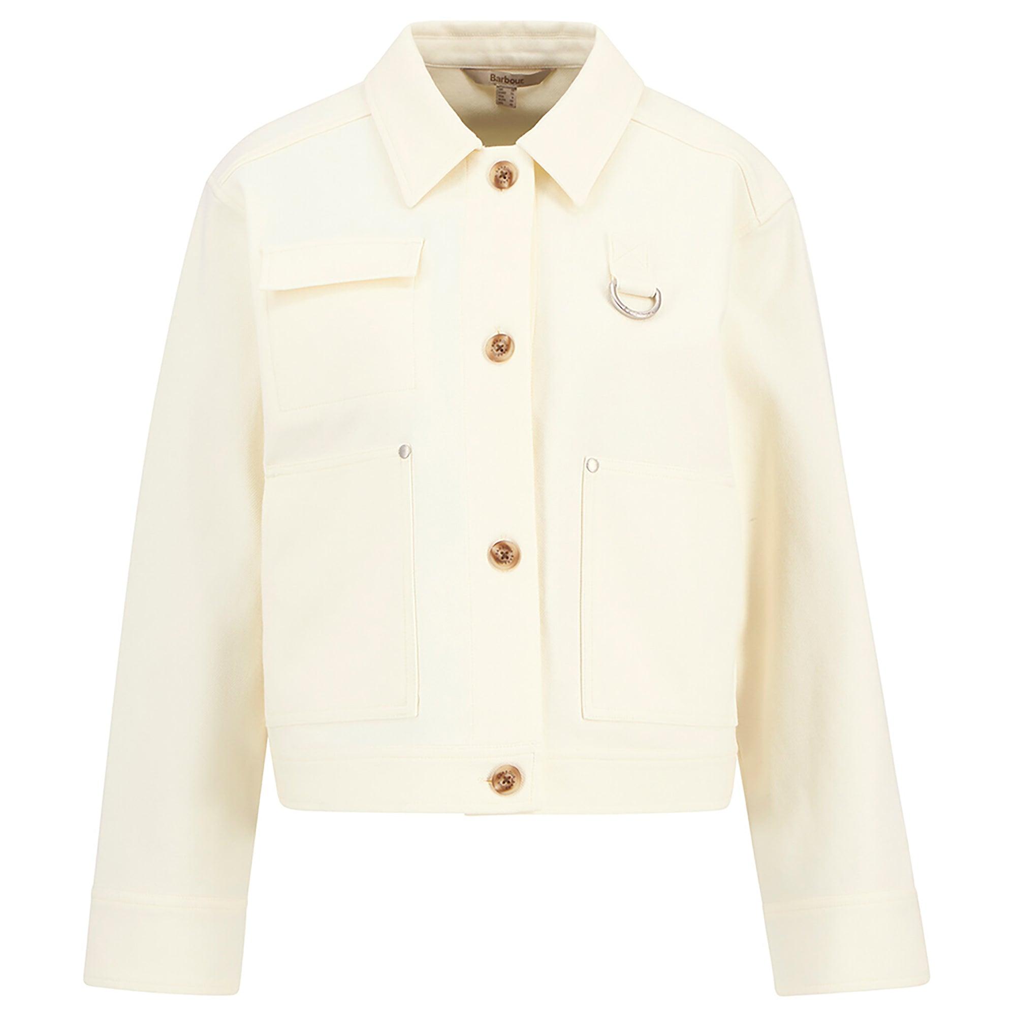 Product image 1 of 6 of Barbour Women's Kirby Overshirt - Ecru