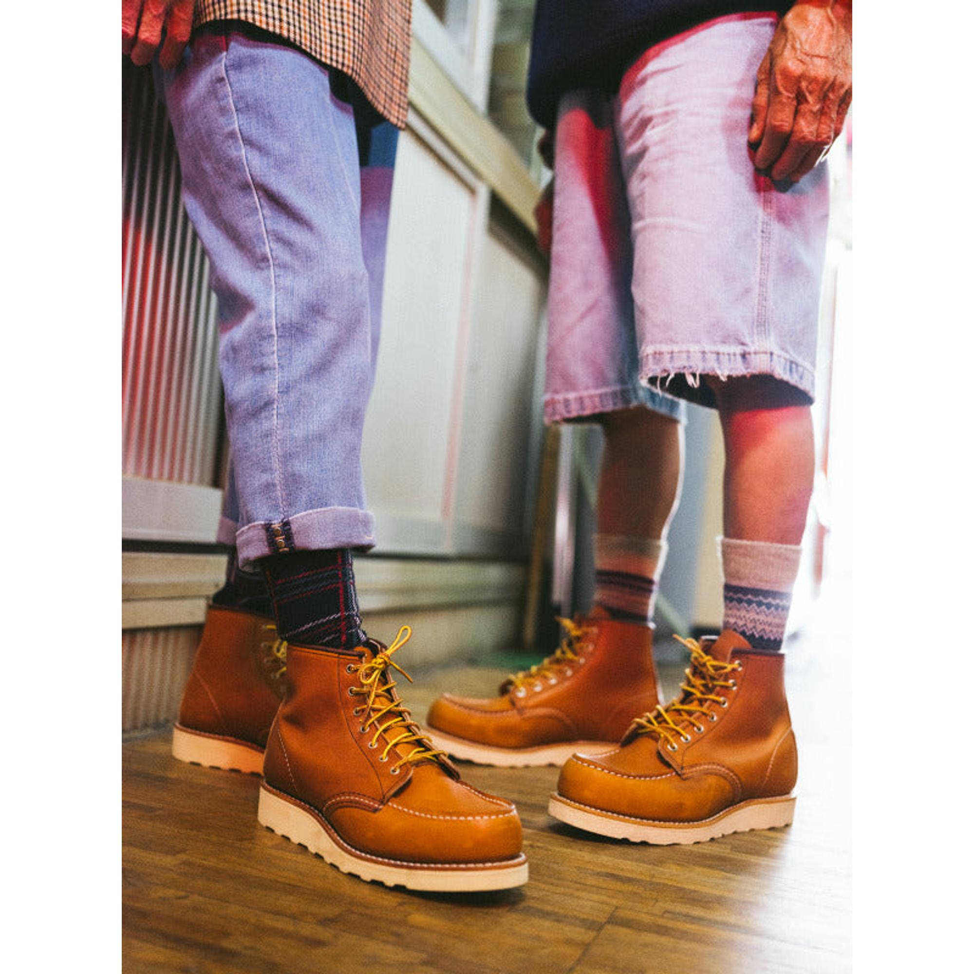 Product image 11 of 13 of Red Wing Classic Moc Toe 6" Boots - Oro Legacy Leather - Style 875