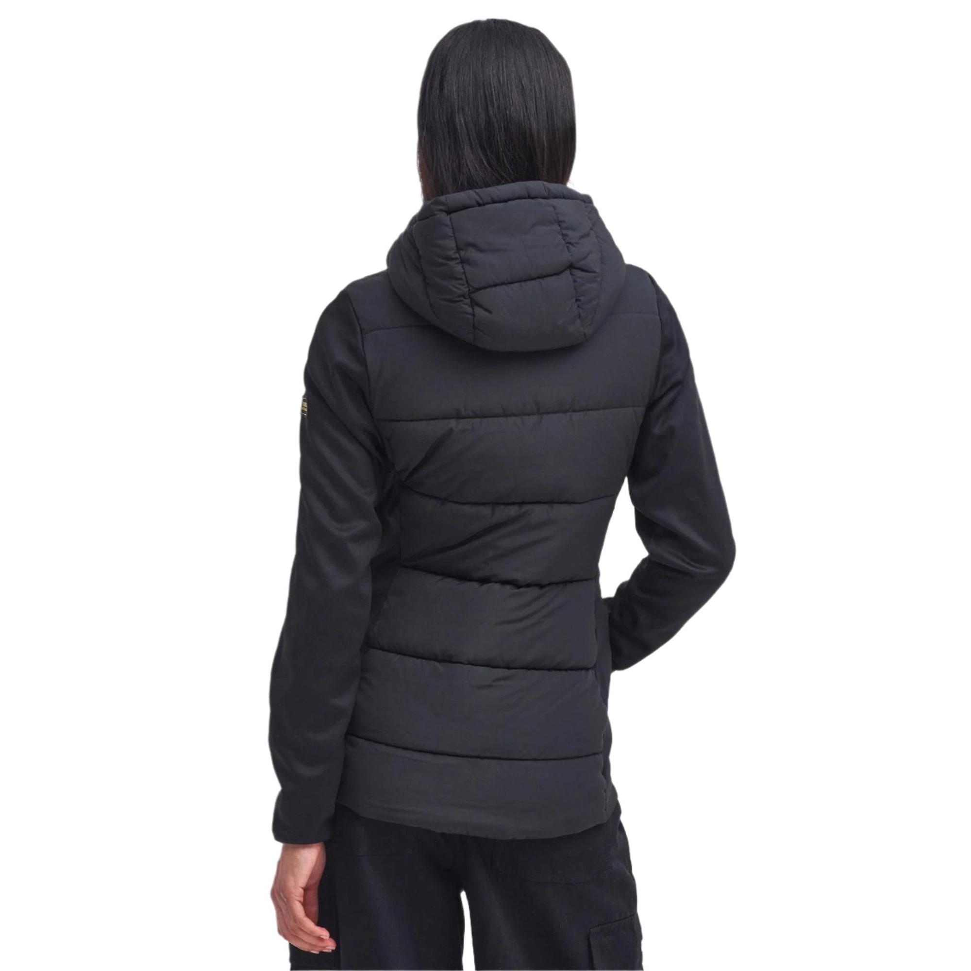 Product image 3 of 9 of Barbour International Women's Bondar Quilted Sweatshirt - Black