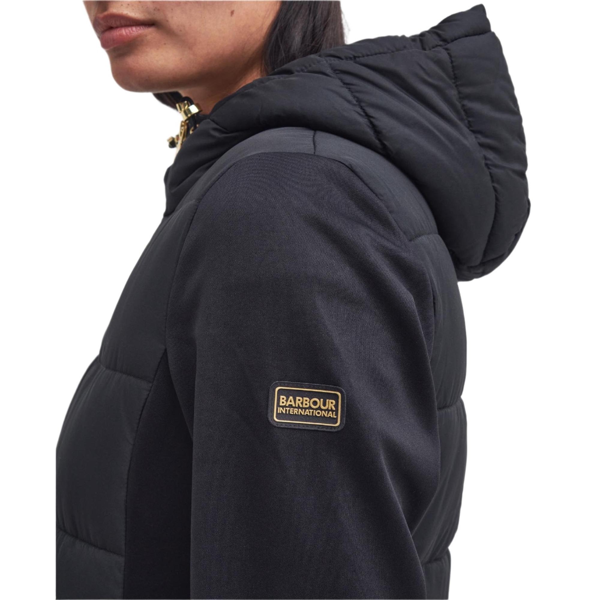 Product image 6 of 9 of Barbour International Women's Bondar Quilted Sweatshirt - Black