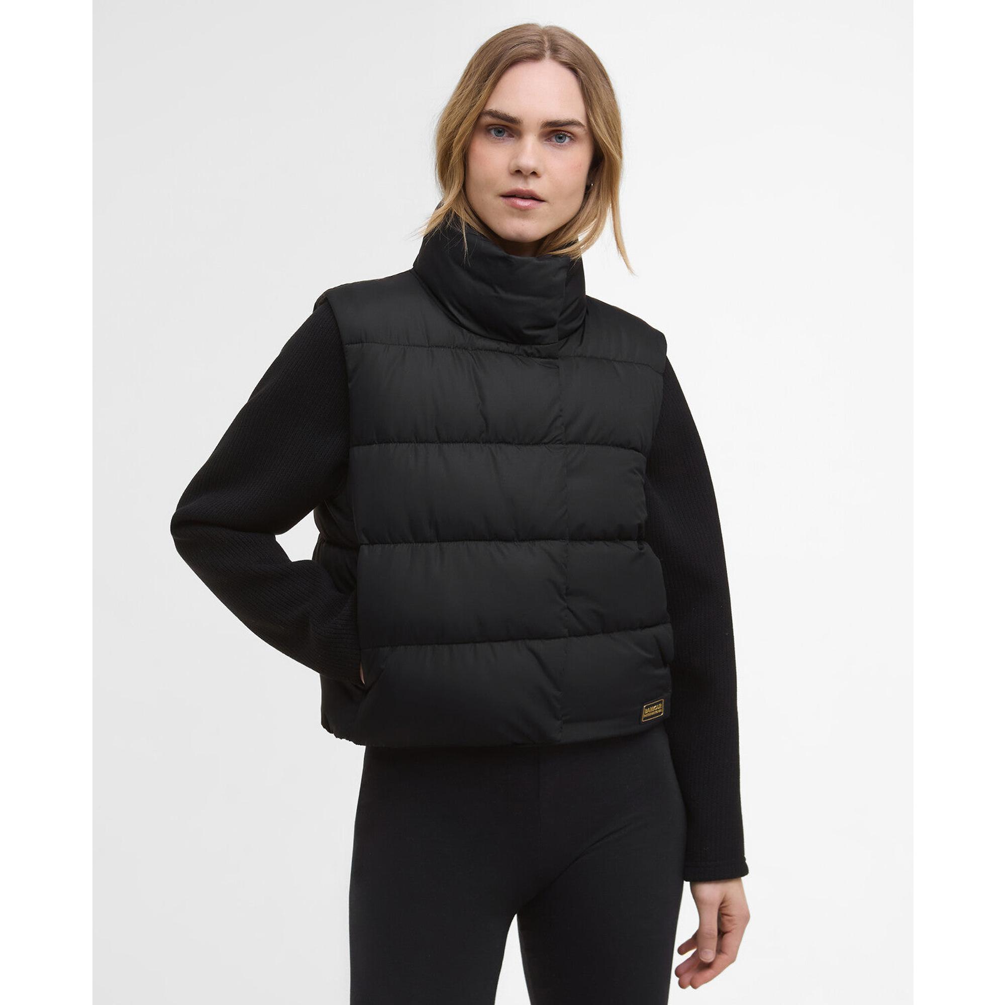 Product image 2 of 6 of Barbour International Women's San Telmo Quilted Sweatshirt - Black