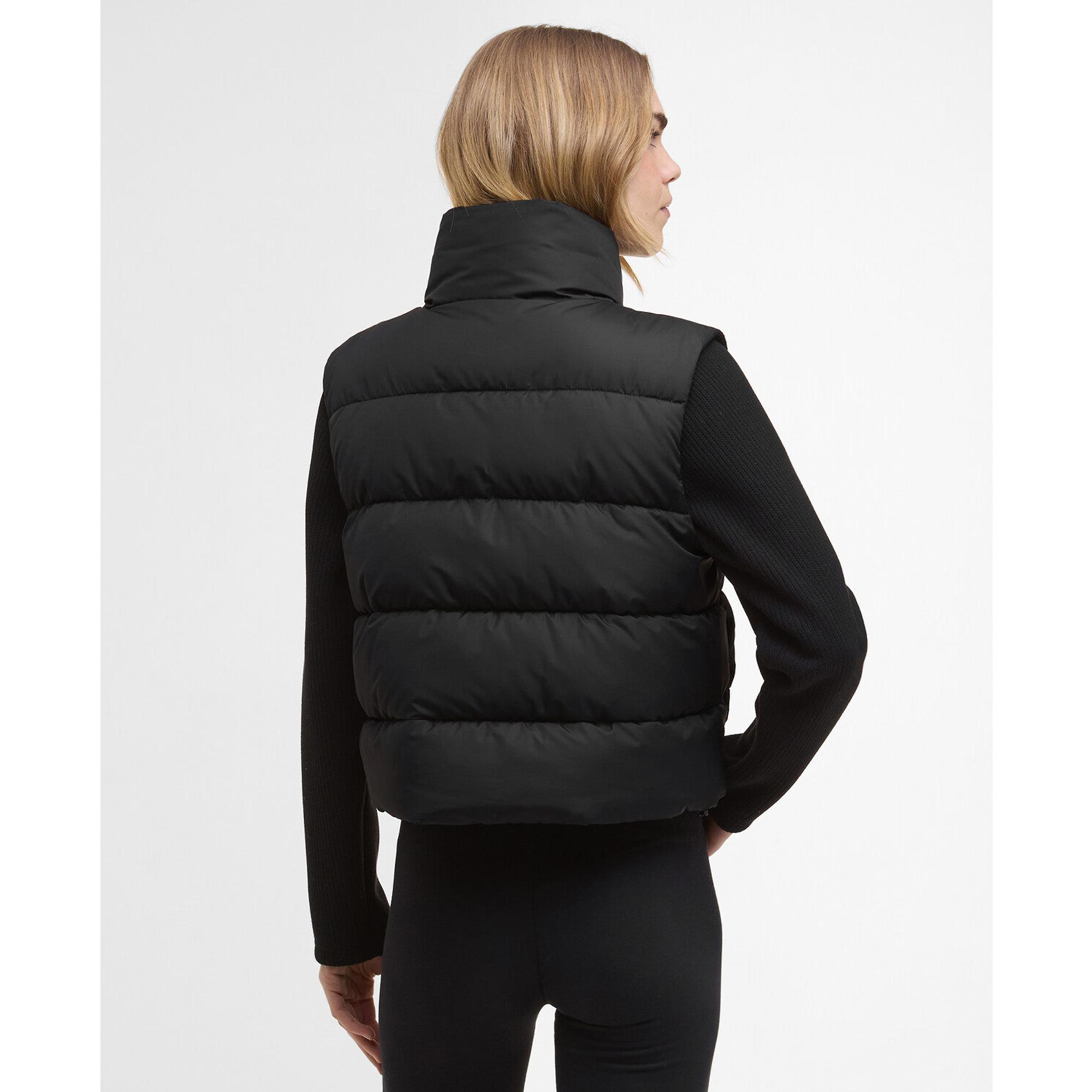 Product image 4 of 6 of Barbour International Women's San Telmo Quilted Sweatshirt - Black