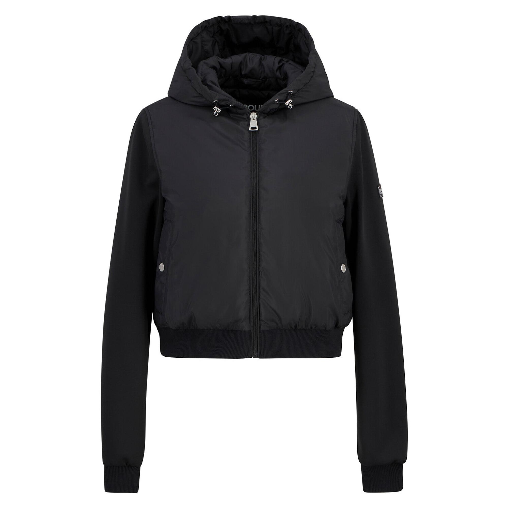 Product image 1 of 7 of Barbour International Women's Equinox Quilted Sweat Jacket - Black