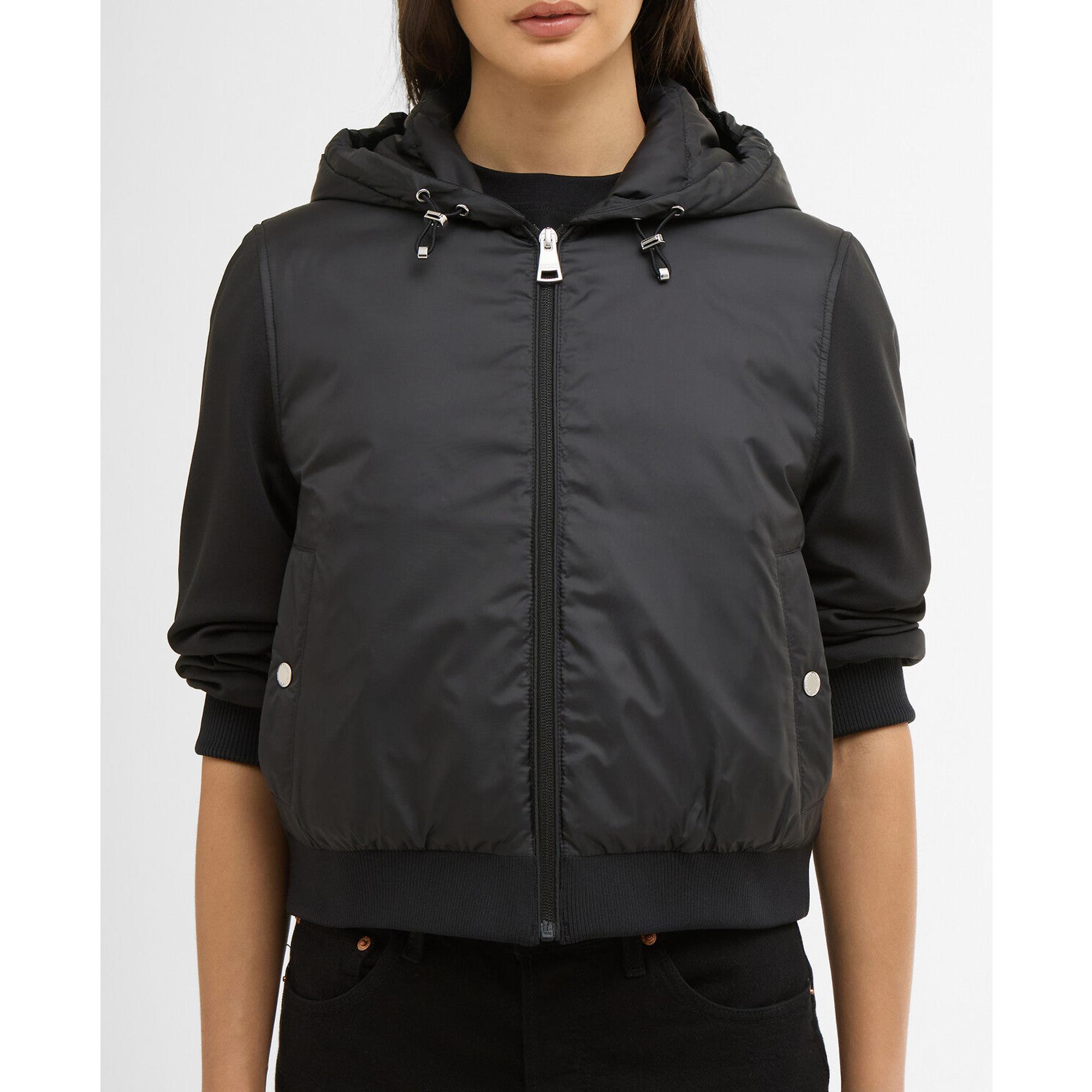 Product image 5 of 7 of Barbour International Women's Equinox Quilted Sweat Jacket - Black