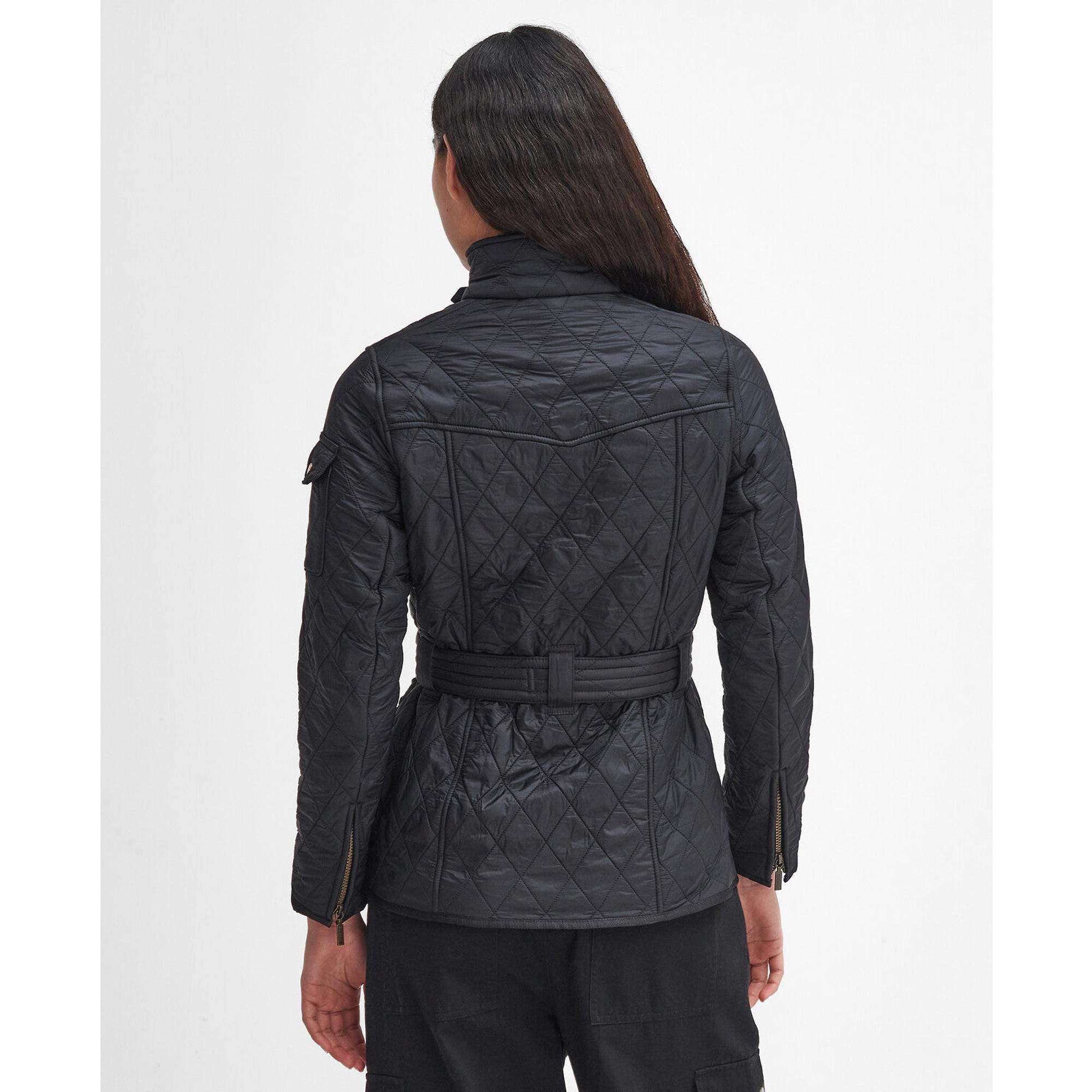 Product image 4 of 8 of Barbour International Women's Polarquilt Jacket - Black/Black