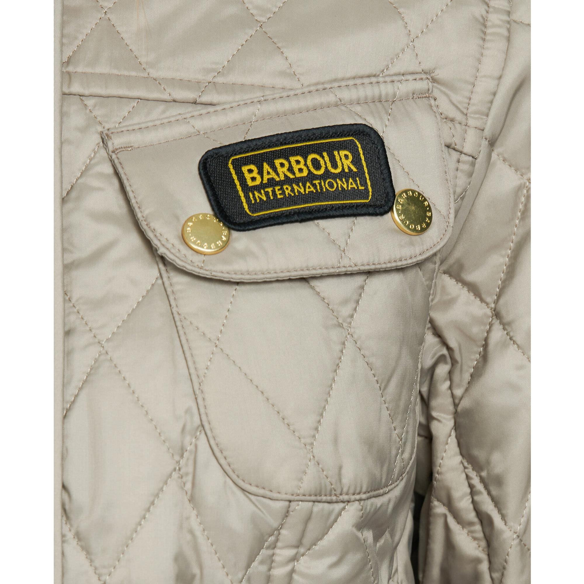 Product image 6 of 8 of Barbour International Women's International Quilt Jacket - Taupe/Pearl