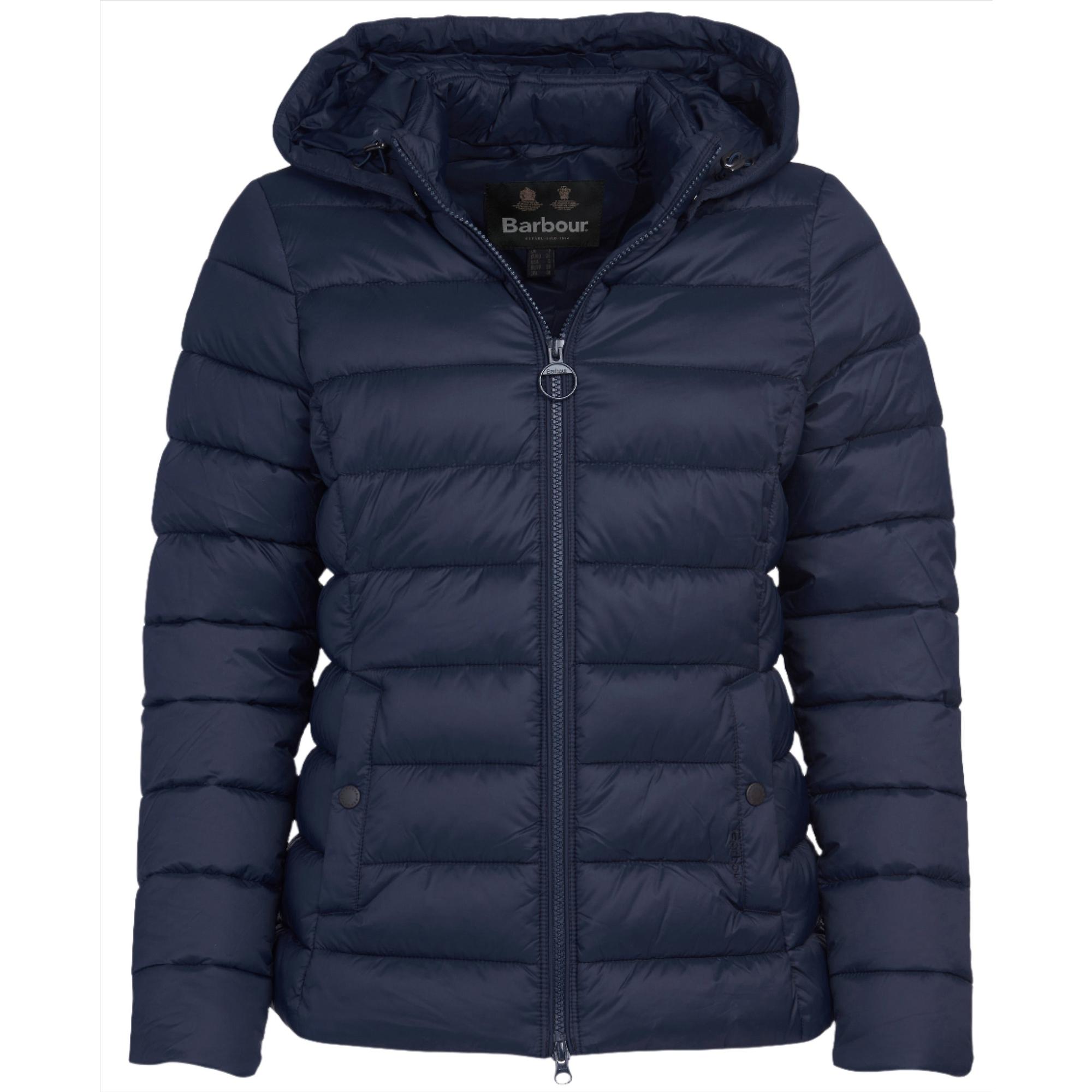Product image 1 of 8 of Barbour Women's Shaw Quilted Jacket - Dark Navy