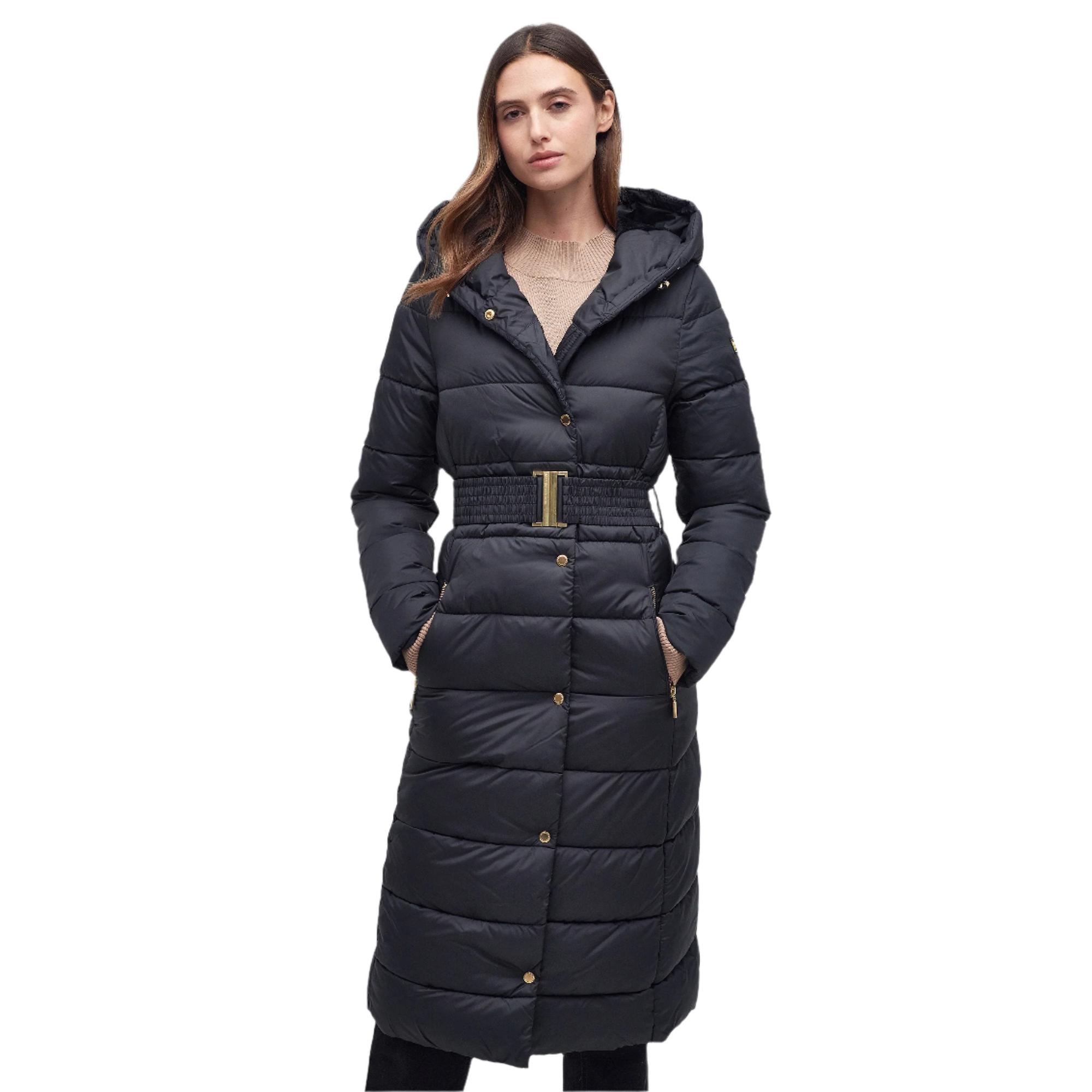 Product image 2 of 10 of Barbour International Women's Track Line Quilted Jacket - Black