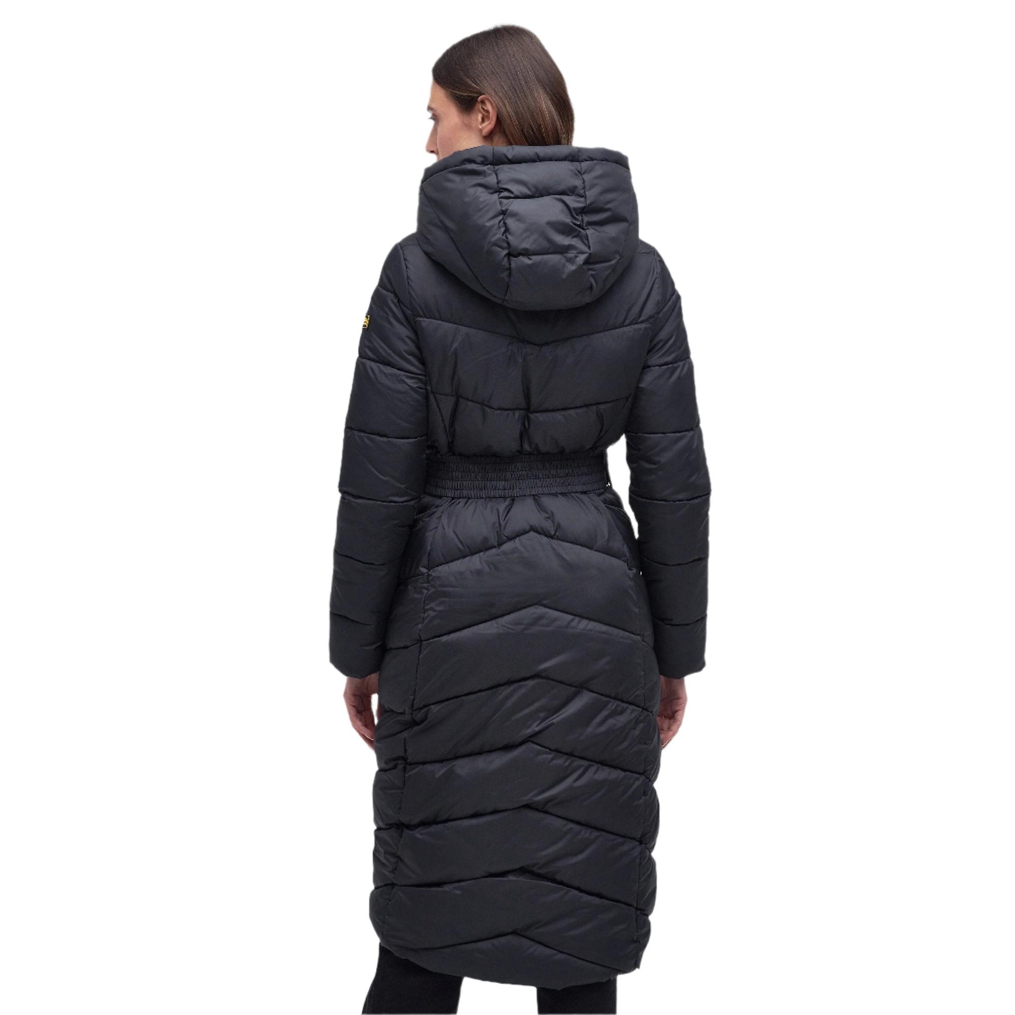 Product image 3 of 10 of Barbour International Women's Track Line Quilted Jacket - Black