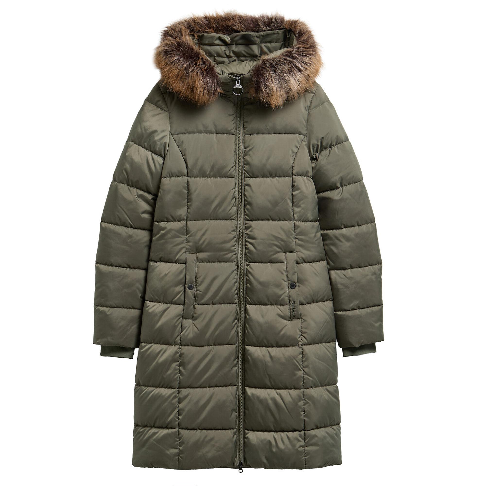 Product image 8 of 8 of Barbour Women's Rosoman Quilted Jacket - Dusty Khaki
