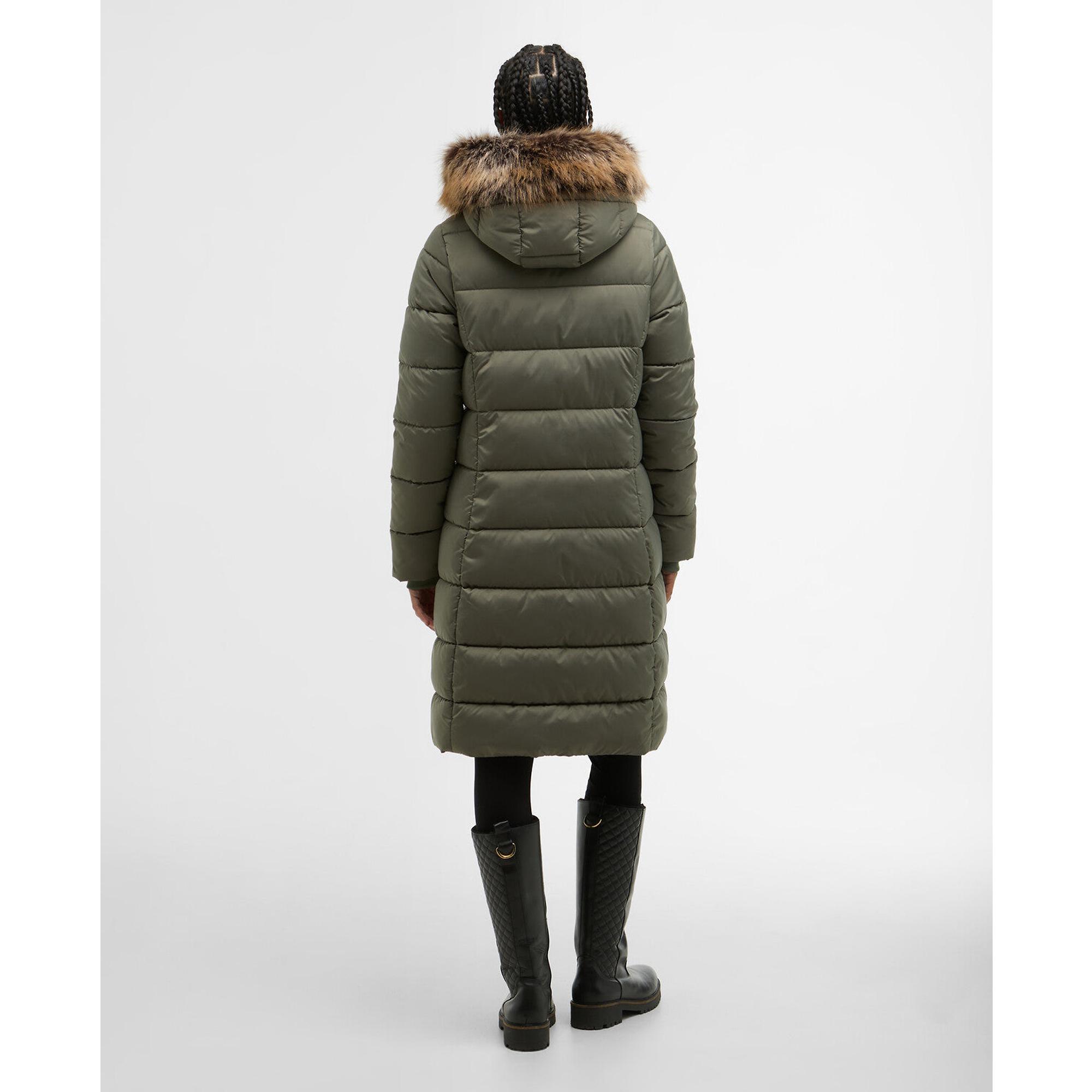 Product image 4 of 8 of Barbour Women's Rosoman Quilted Jacket - Dusty Khaki