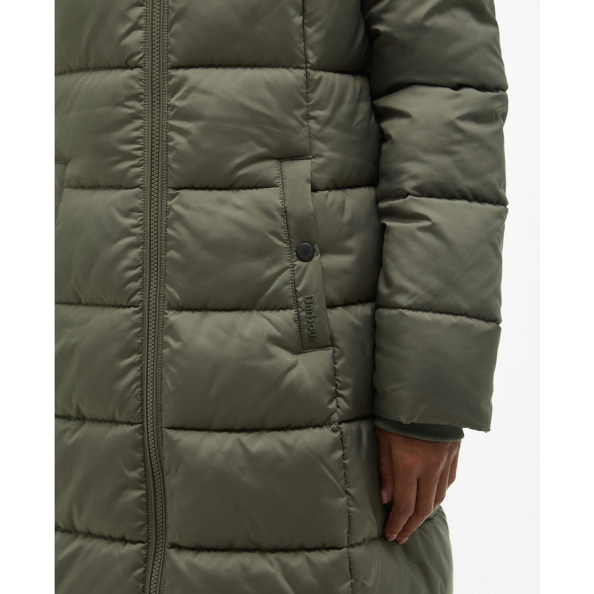 Product image 6 of 8 of Barbour Women's Rosoman Quilted Jacket - Dusty Khaki