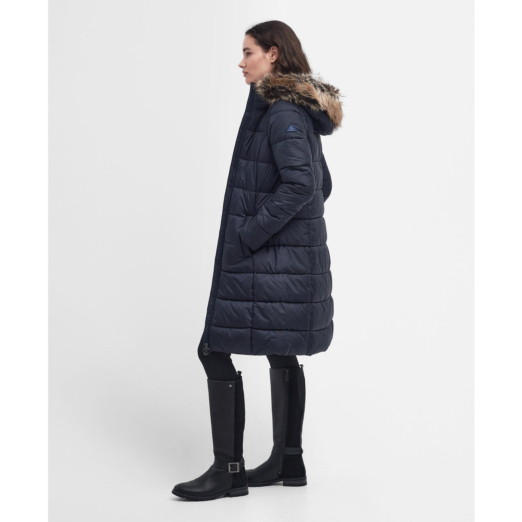 Product image 4 of 10 of Barbour Women's Rosoman Quilted Jacket - Dark Navy