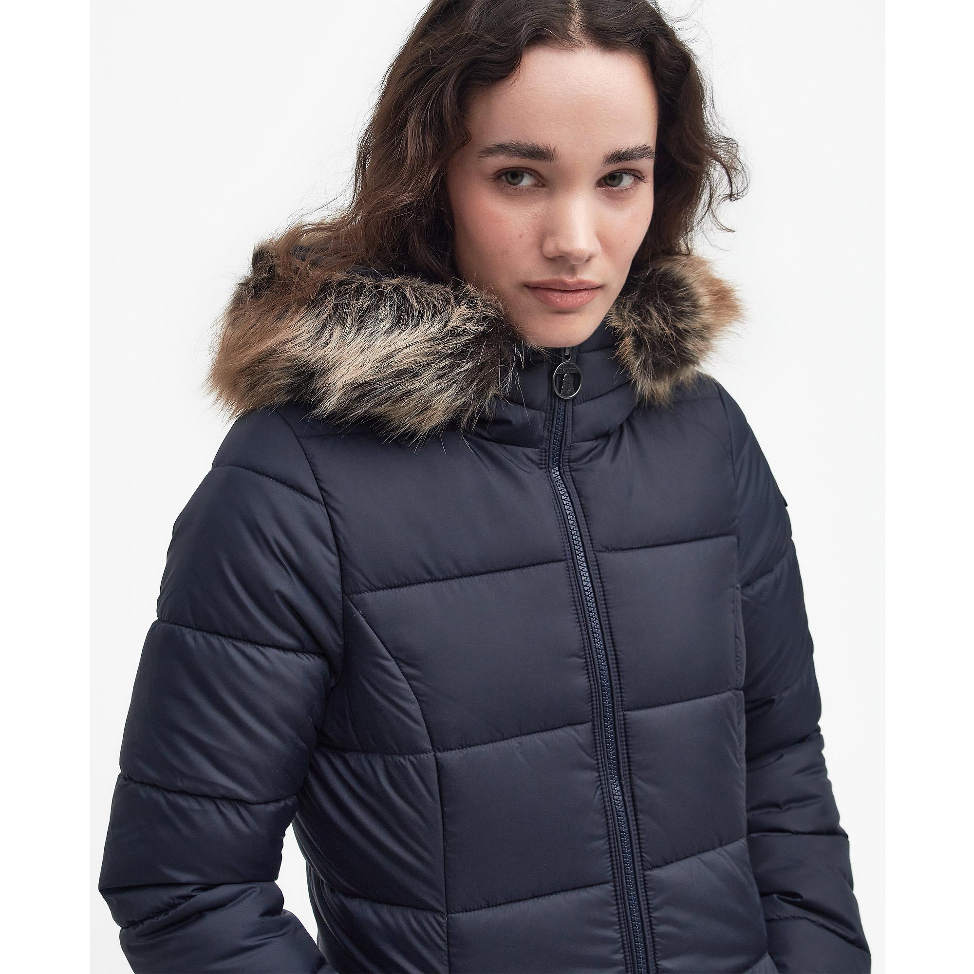 Product image 6 of 10 of Barbour Women's Rosoman Quilted Jacket - Dark Navy