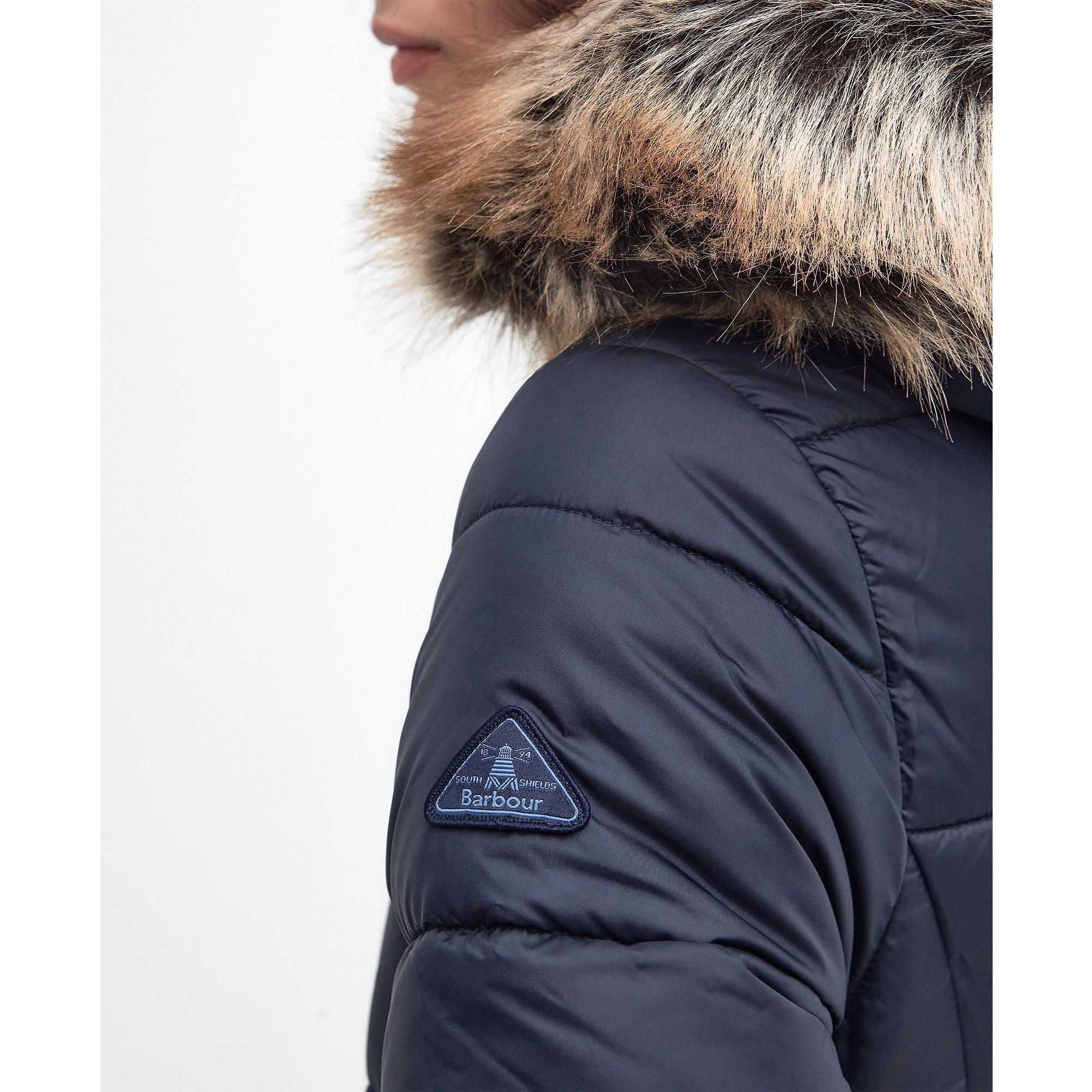 Product image 7 of 10 of Barbour Women's Rosoman Quilted Jacket - Dark Navy