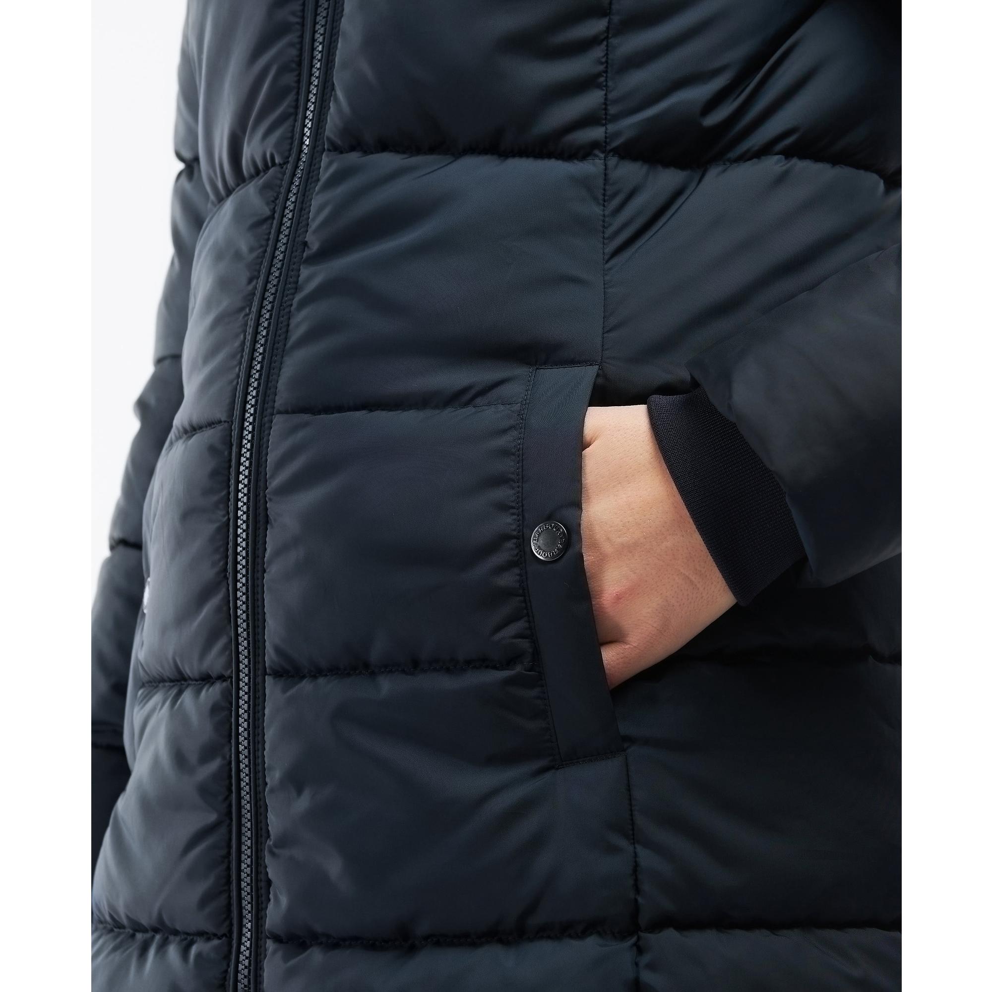 Product image 9 of 10 of Barbour Women's Rosoman Quilted Jacket - Dark Navy