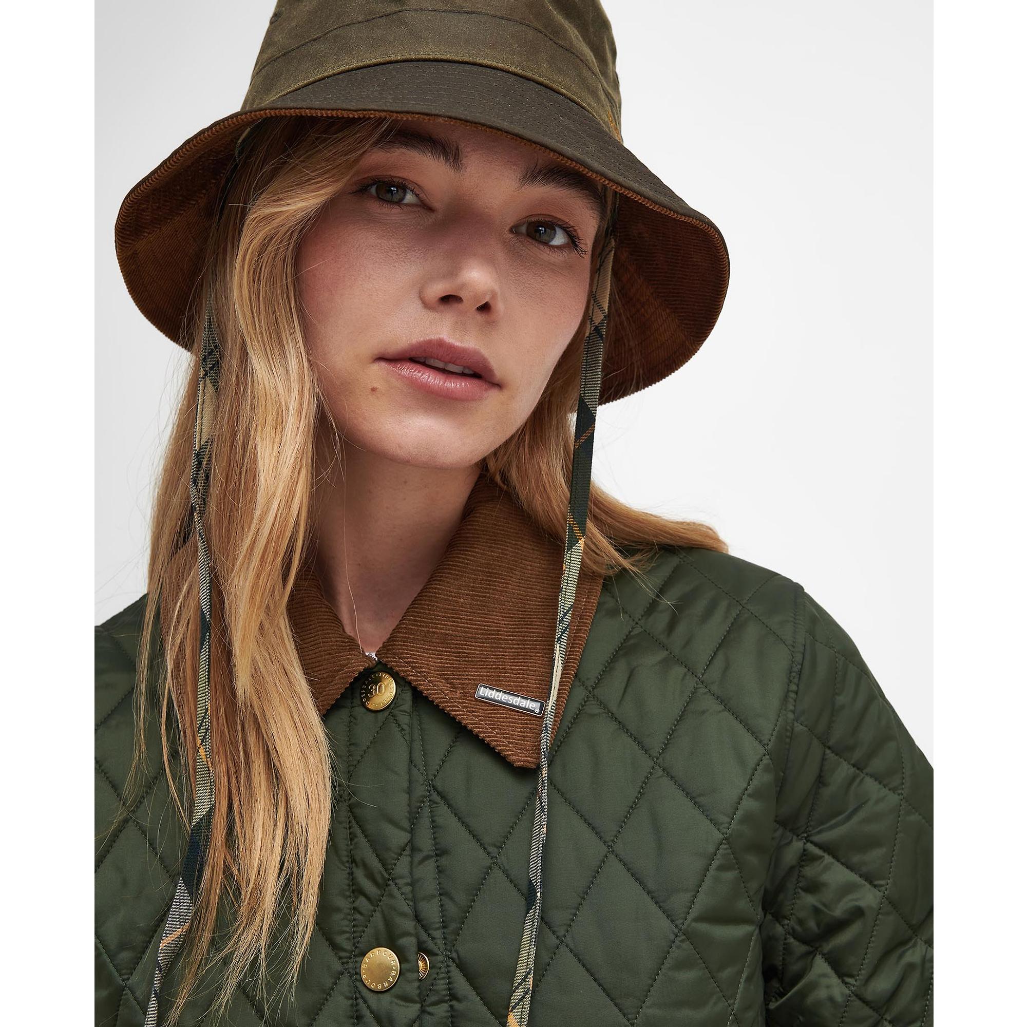 Product image 7 of 9 of Barbour Women's 30th Anniversary Liddesdale Cropped Quilted Jacket - Olive/Classic