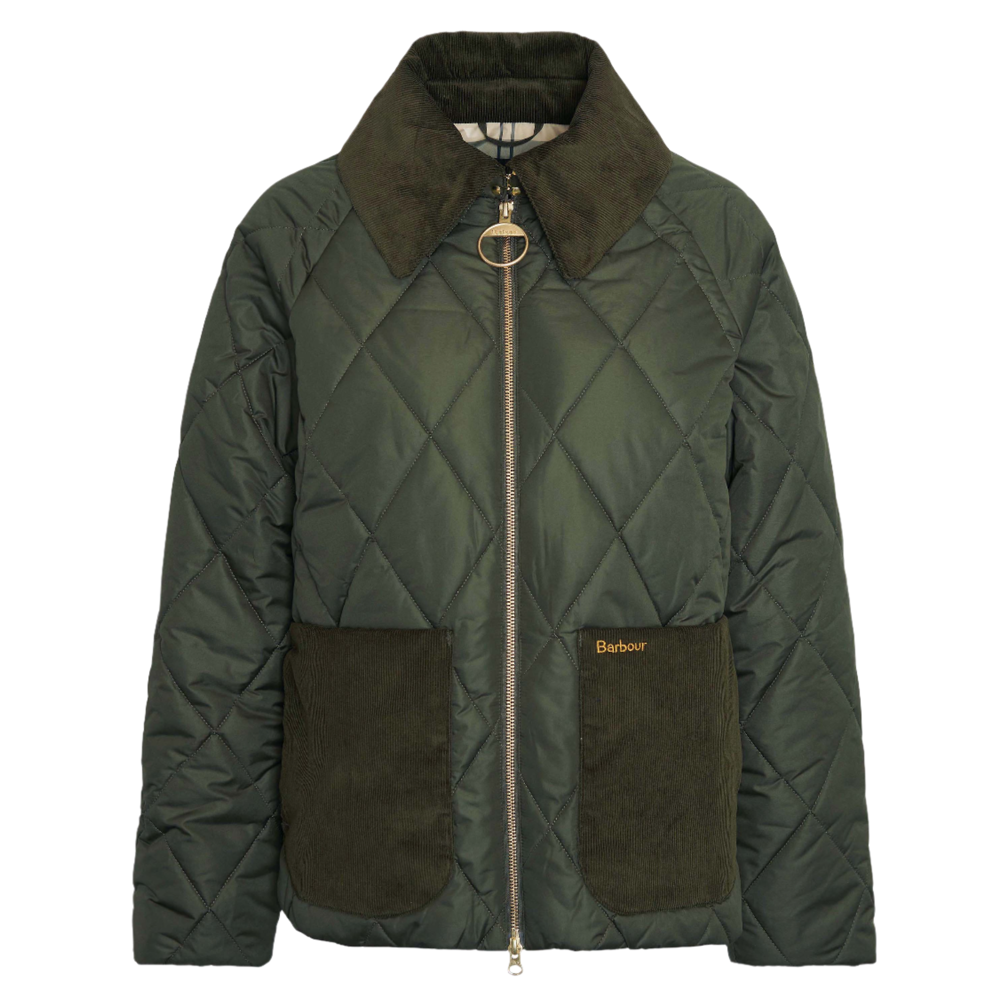 Product image 1 of 7 of Barbour Women's Dalroy Quilted Jacket - Olive