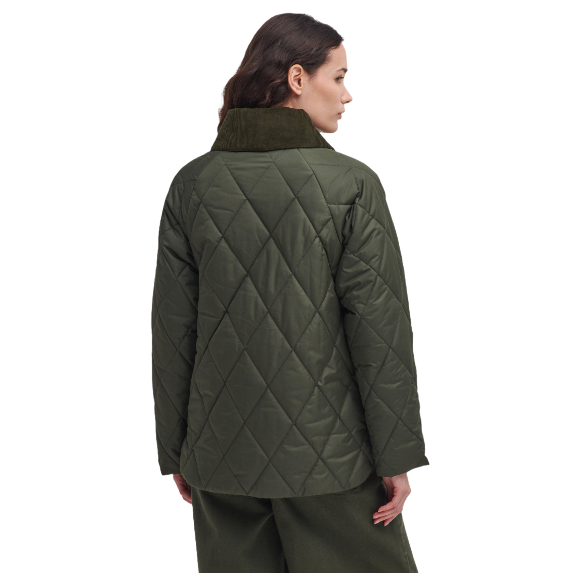 Product image 6 of 7 of Barbour Women's Dalroy Quilted Jacket - Olive