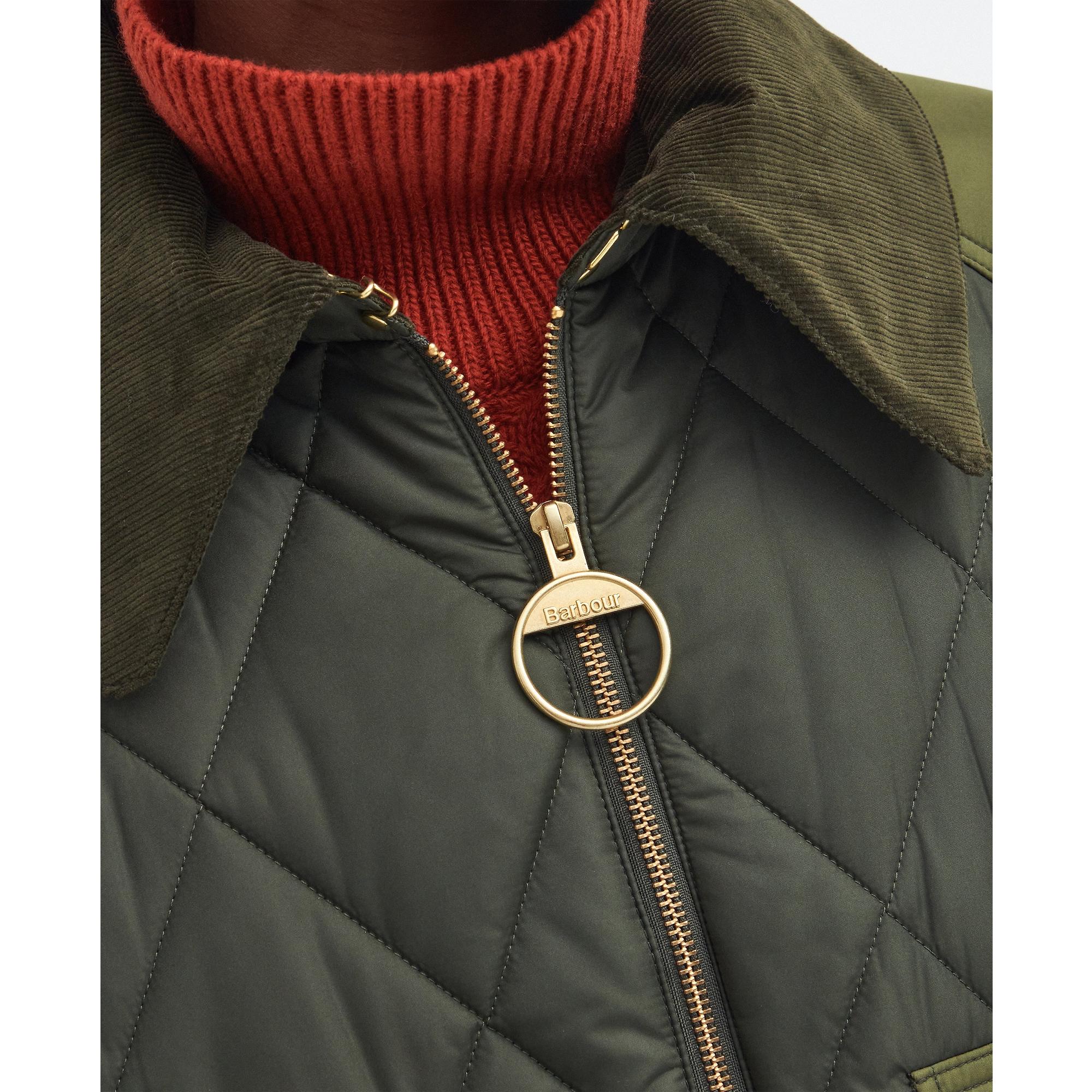 Product image 6 of 7 of Barbour Women's Milby Quilted Jacket - Olive