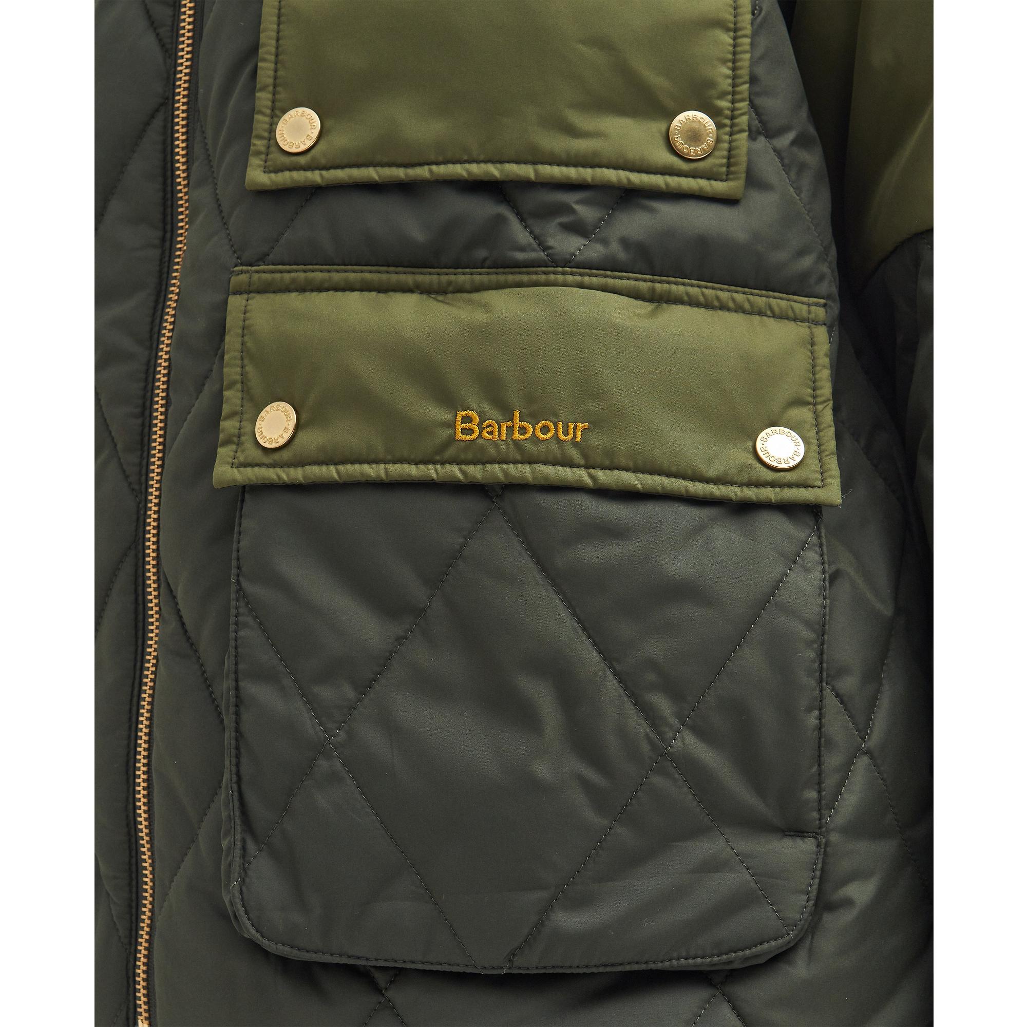 Product image 7 of 7 of Barbour Women's Milby Quilted Jacket - Olive