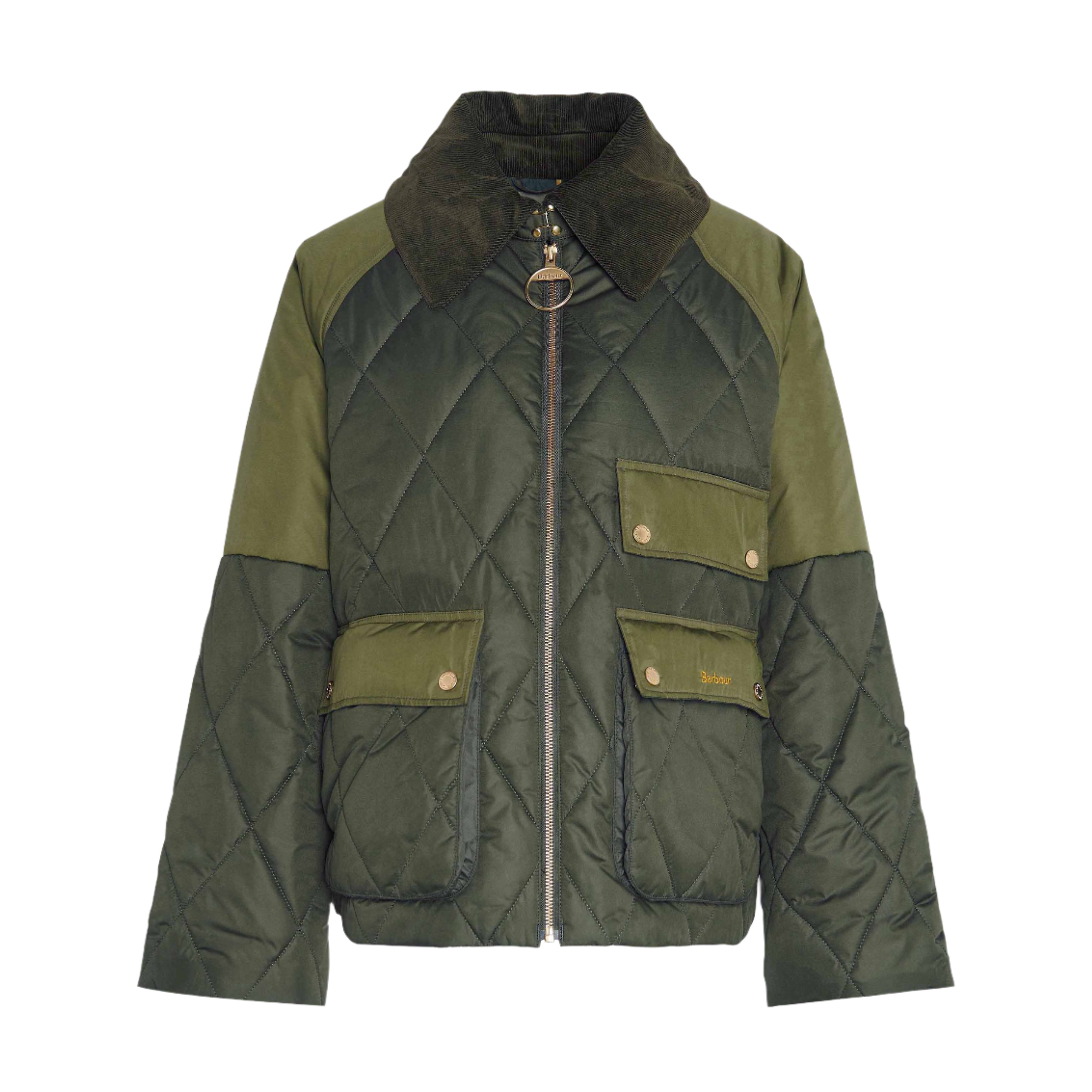 Product image 1 of 7 of Barbour Women's Milby Quilted Jacket - Olive