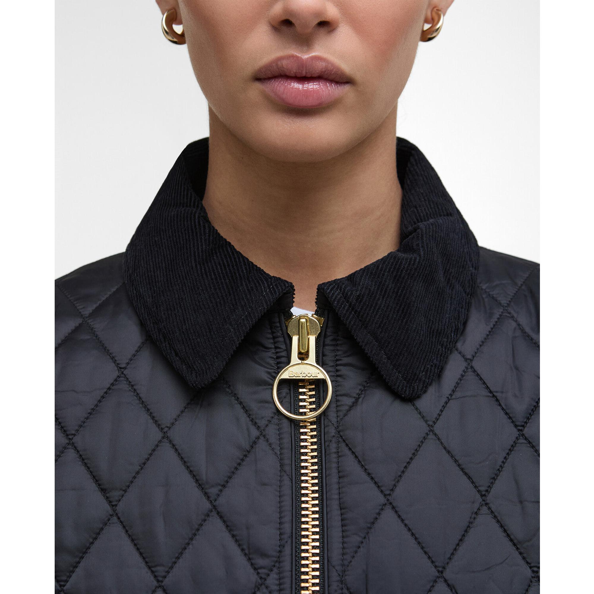 Product image 6 of 8 of Barbour Women's Fitted Beadnell Quilted Jacket - Black/Classic