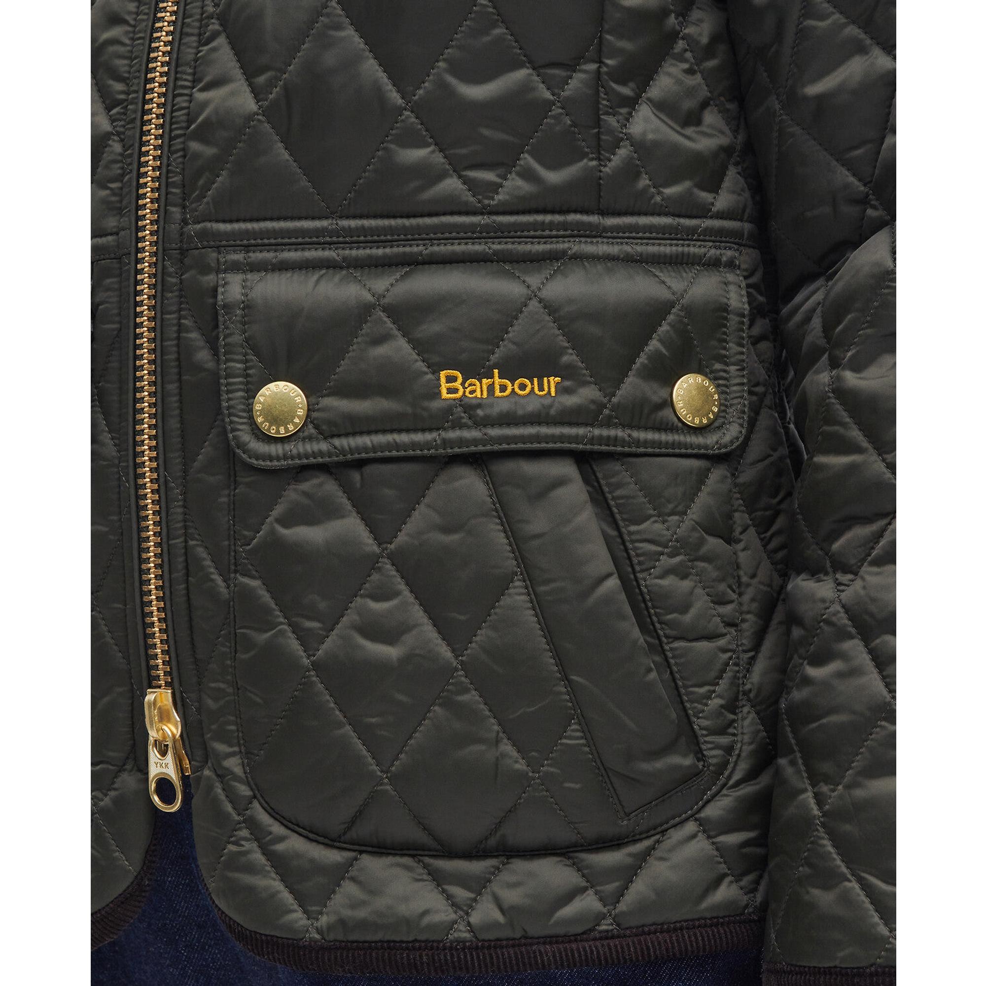 Product image 8 of 9 of Barbour Women's Fitted Beadnell Quilted Jacket - Sage/Ancient