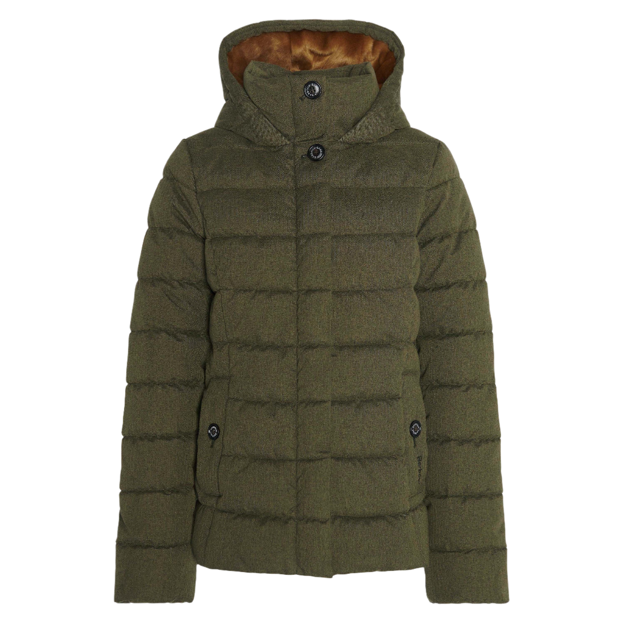 Product image 1 of 8 of Barbour Women's Camellia Puffer Jacket - Olive