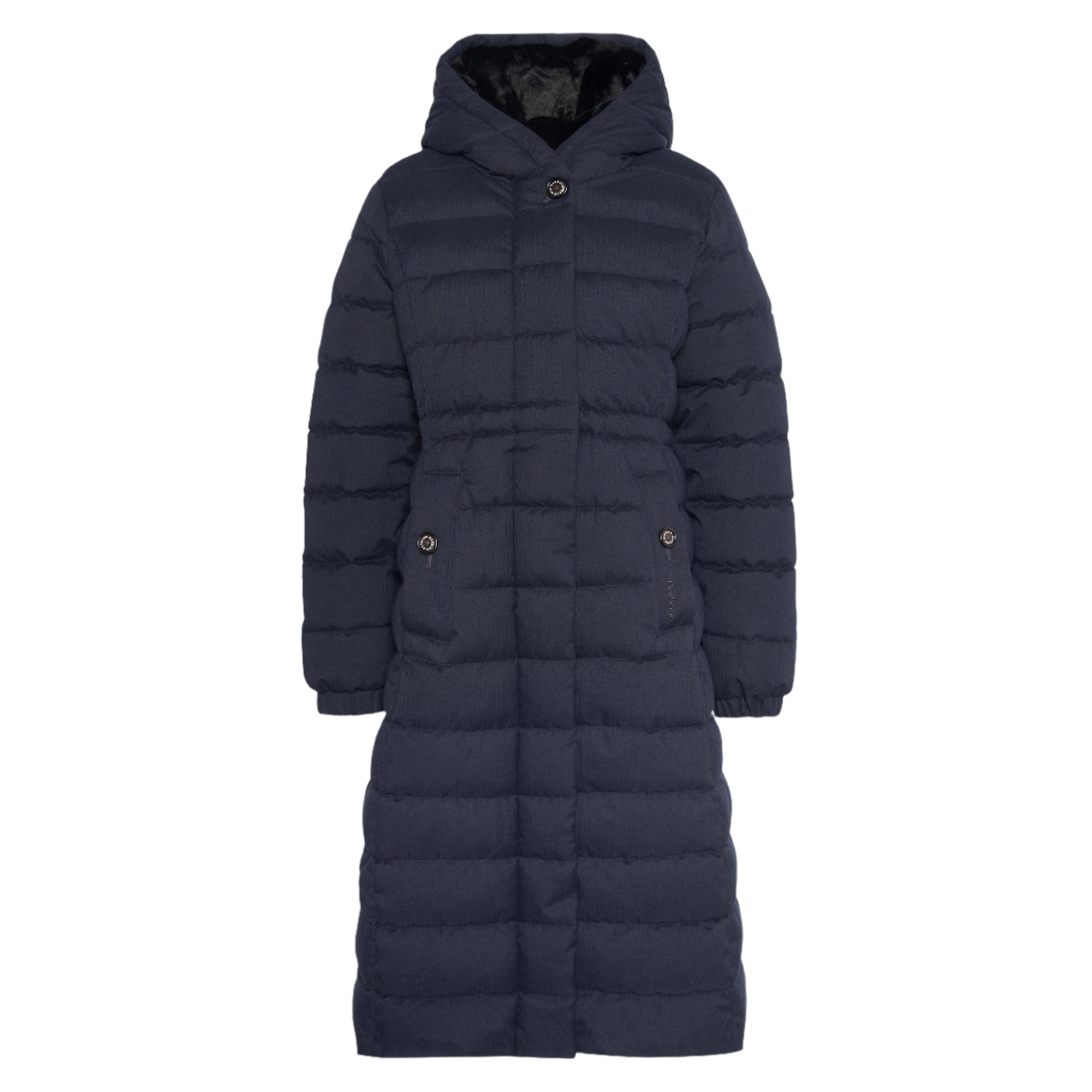 Product image 1 of 8 of Barbour Women's Clarence Puffer Jacket - Dark Navy