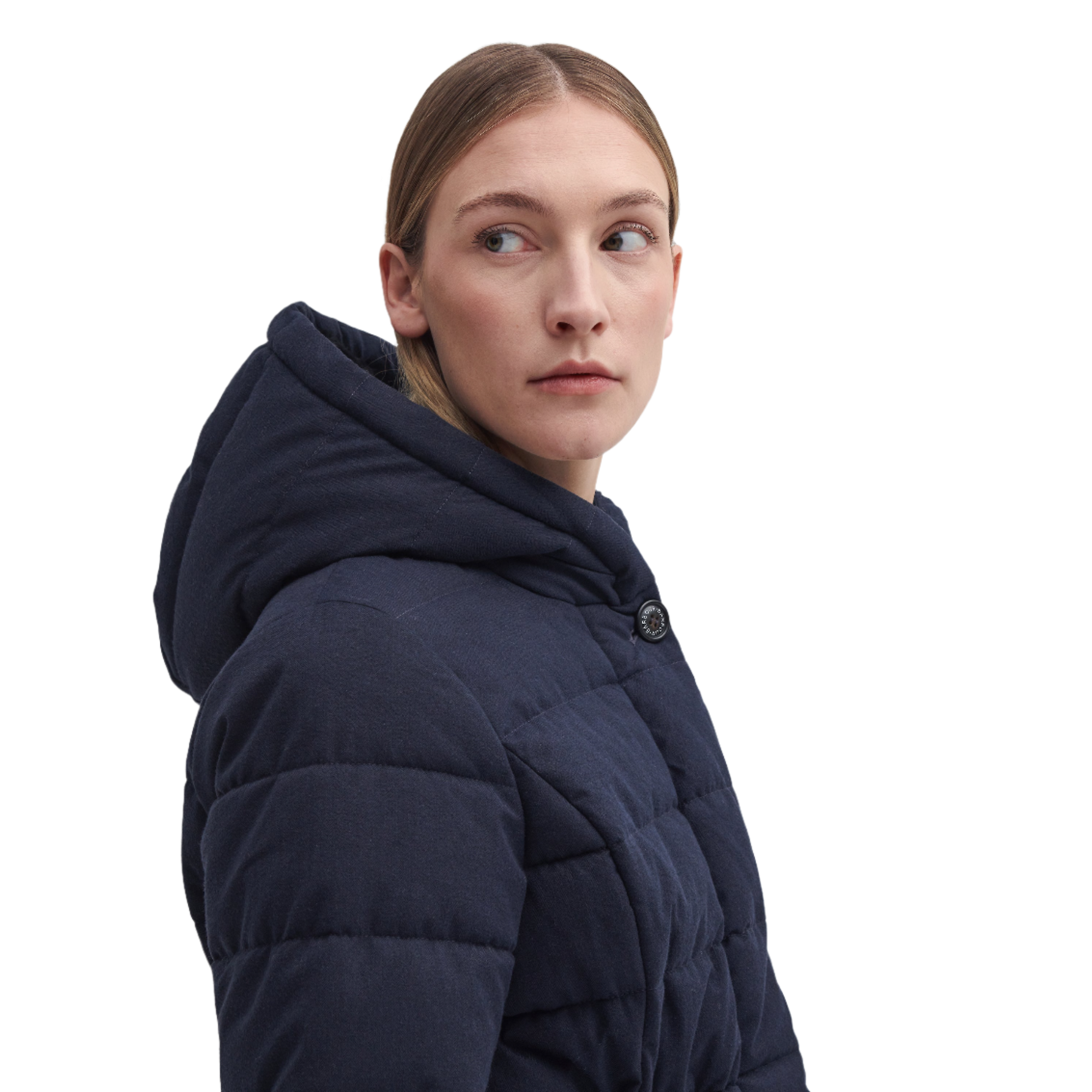 Product image 6 of 8 of Barbour Women's Clarence Puffer Jacket - Dark Navy