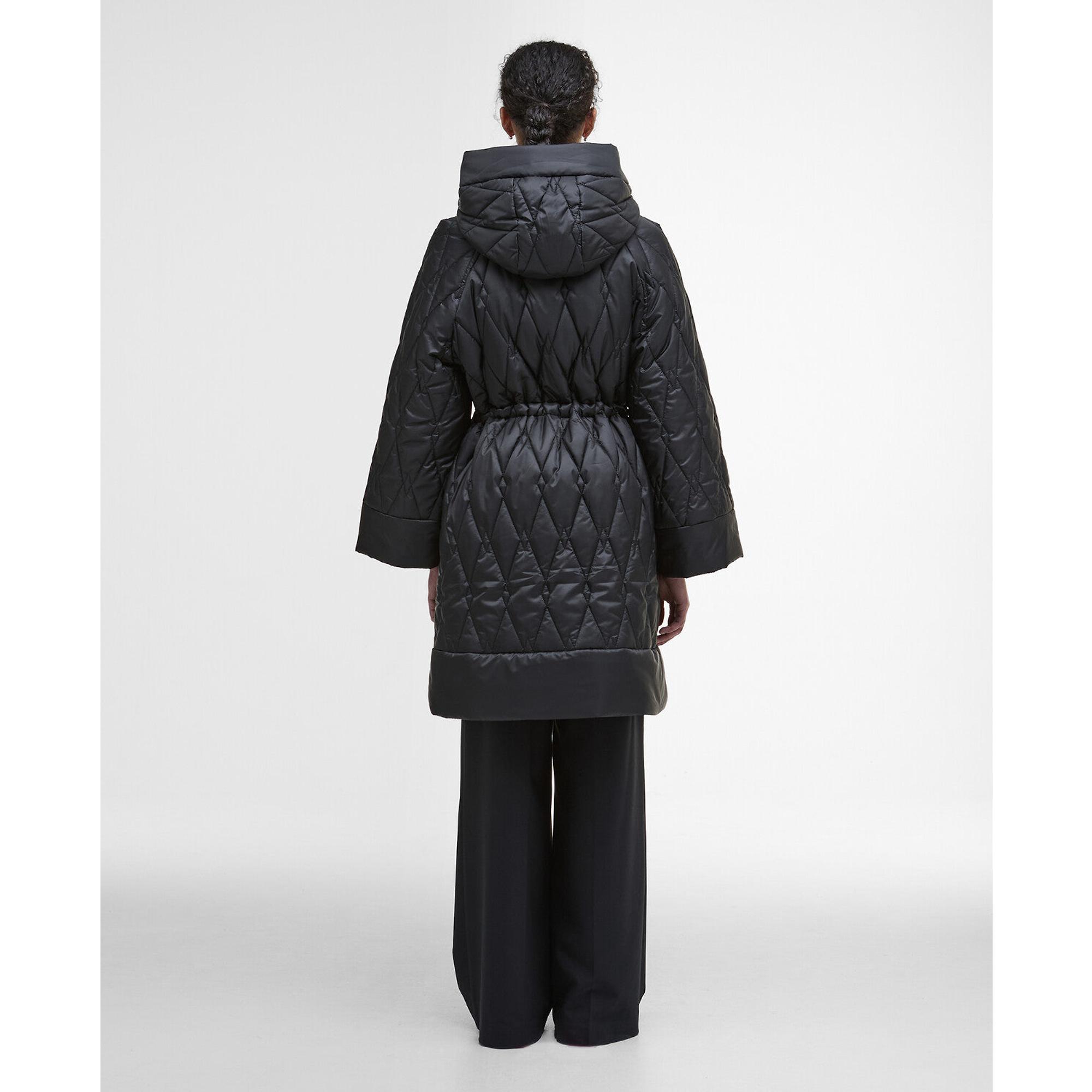 Product image 4 of 9 of Barbour Women's Celine Quilted Jacket - Black/Onyx Tartan