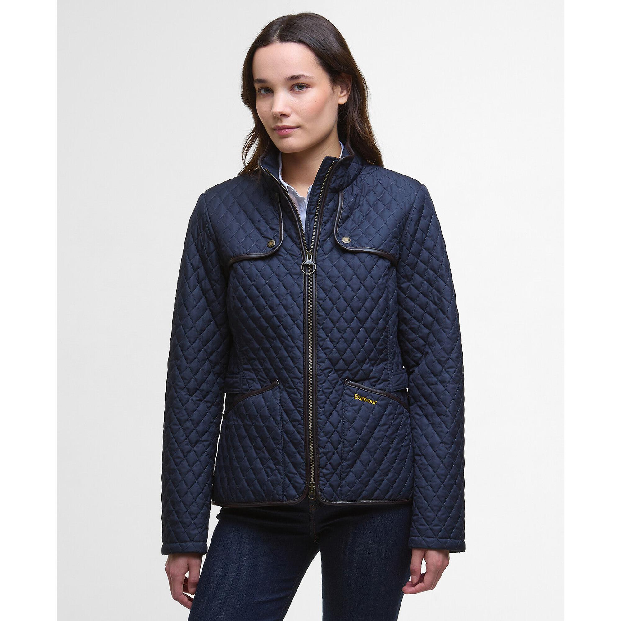 Product image 2 of 8 of Barbour Women's Dahlia Quilted Jacket - Dark Navy