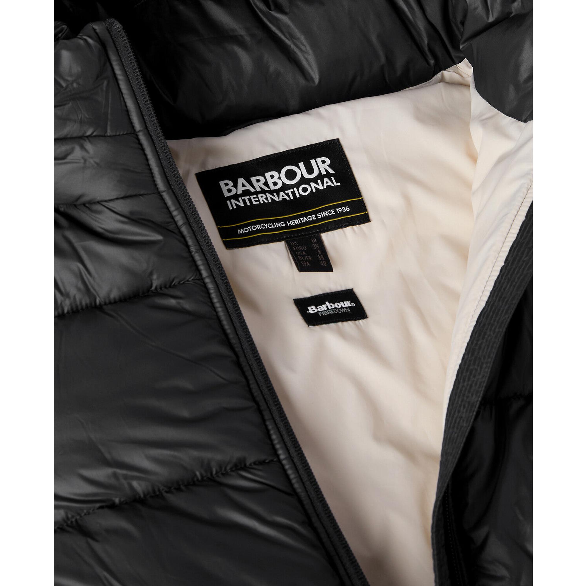 Product image 7 of 8 of Barbour International Women's Olivios Longline Puffer Jacket - Black