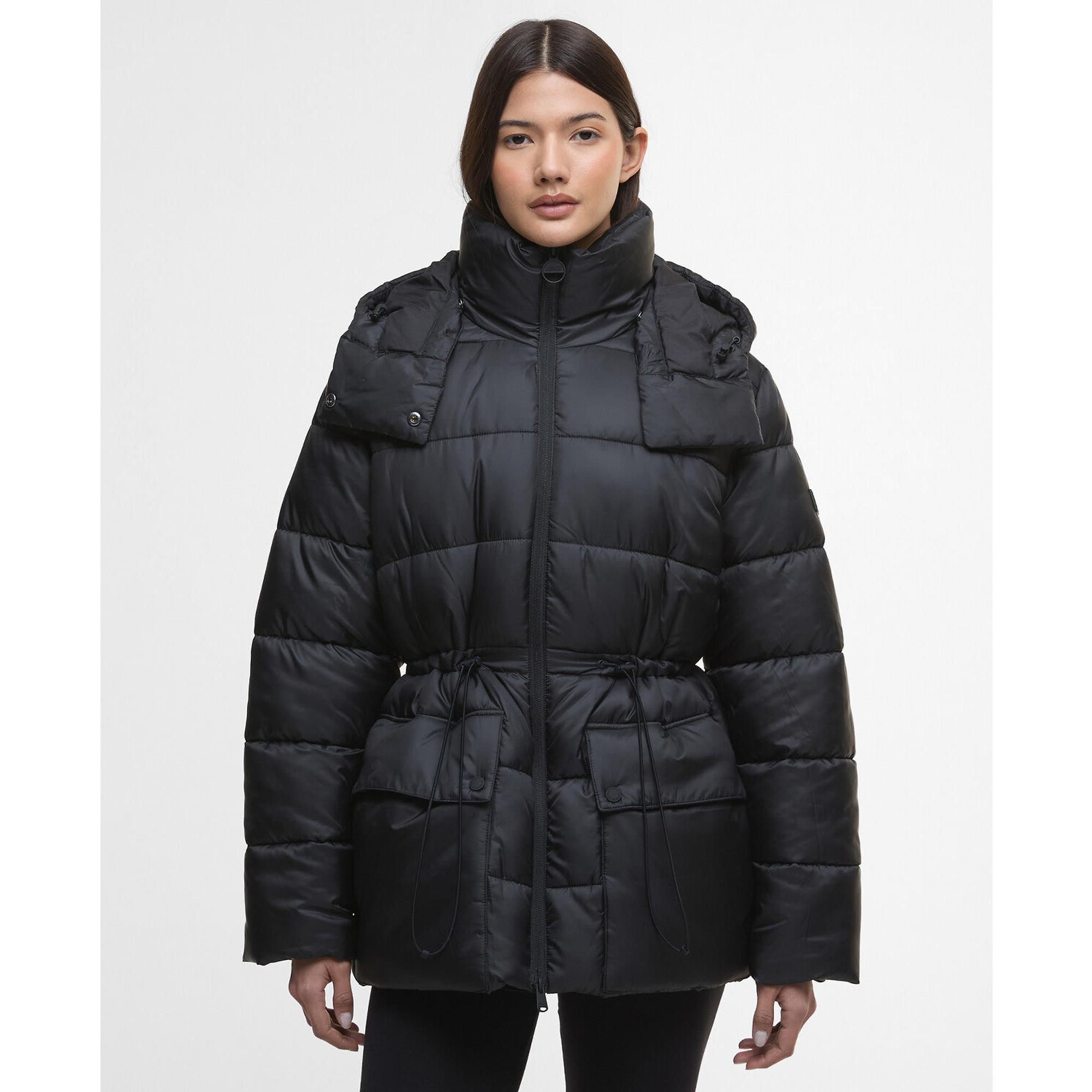 Product image 2 of 8 of Barbour International Women's Lisbon Puffer Jacket - Black