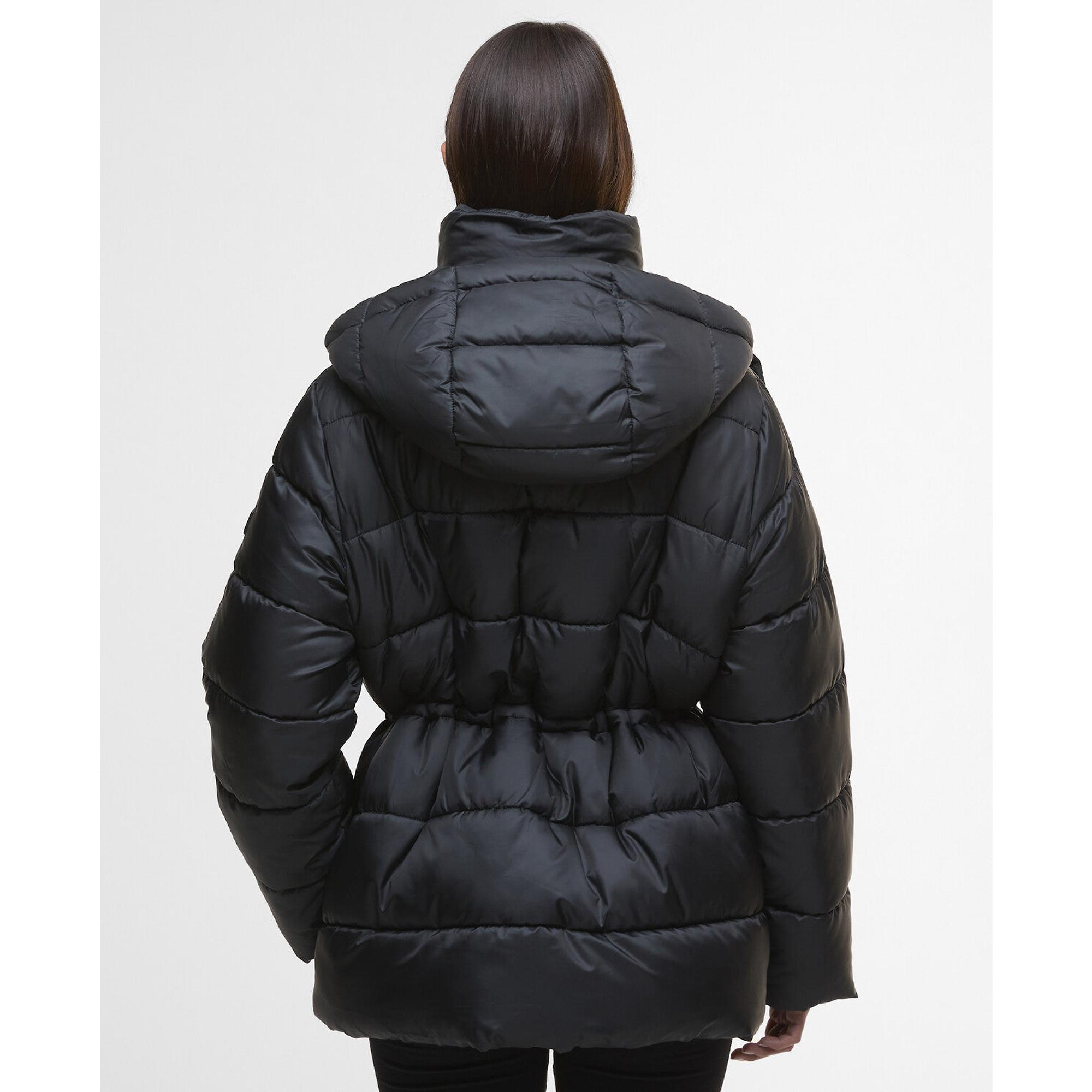 Product image 4 of 8 of Barbour International Women's Lisbon Puffer Jacket - Black