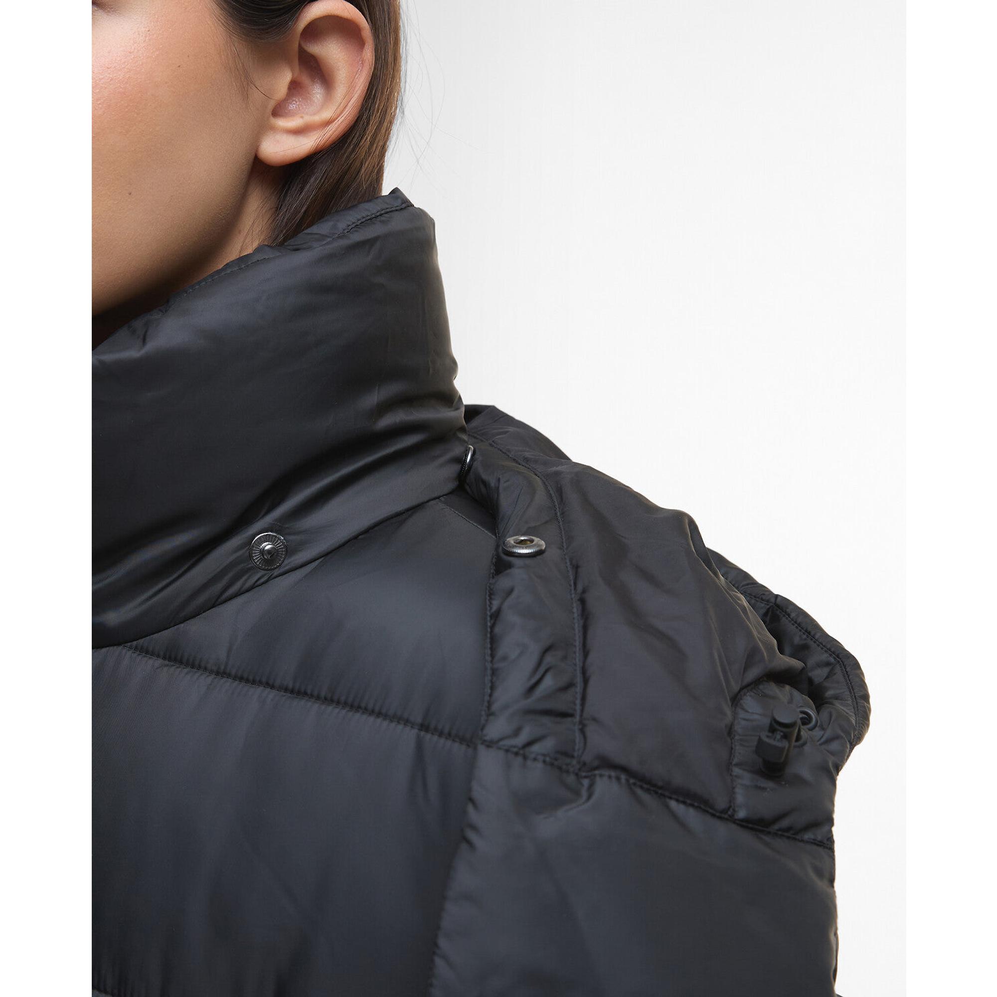 Product image 7 of 8 of Barbour International Women's Lisbon Puffer Jacket - Black