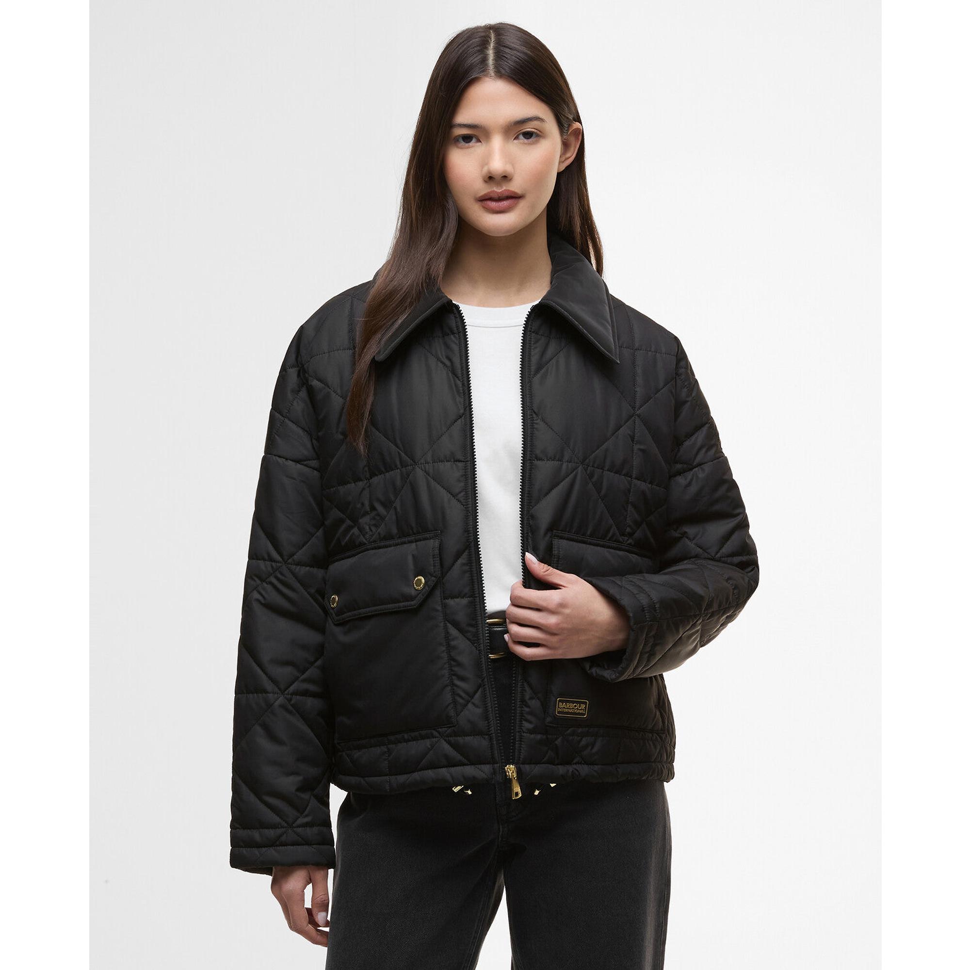 Product image 2 of 8 of Barbour International Women's Juliana Quilted Jacket - Black