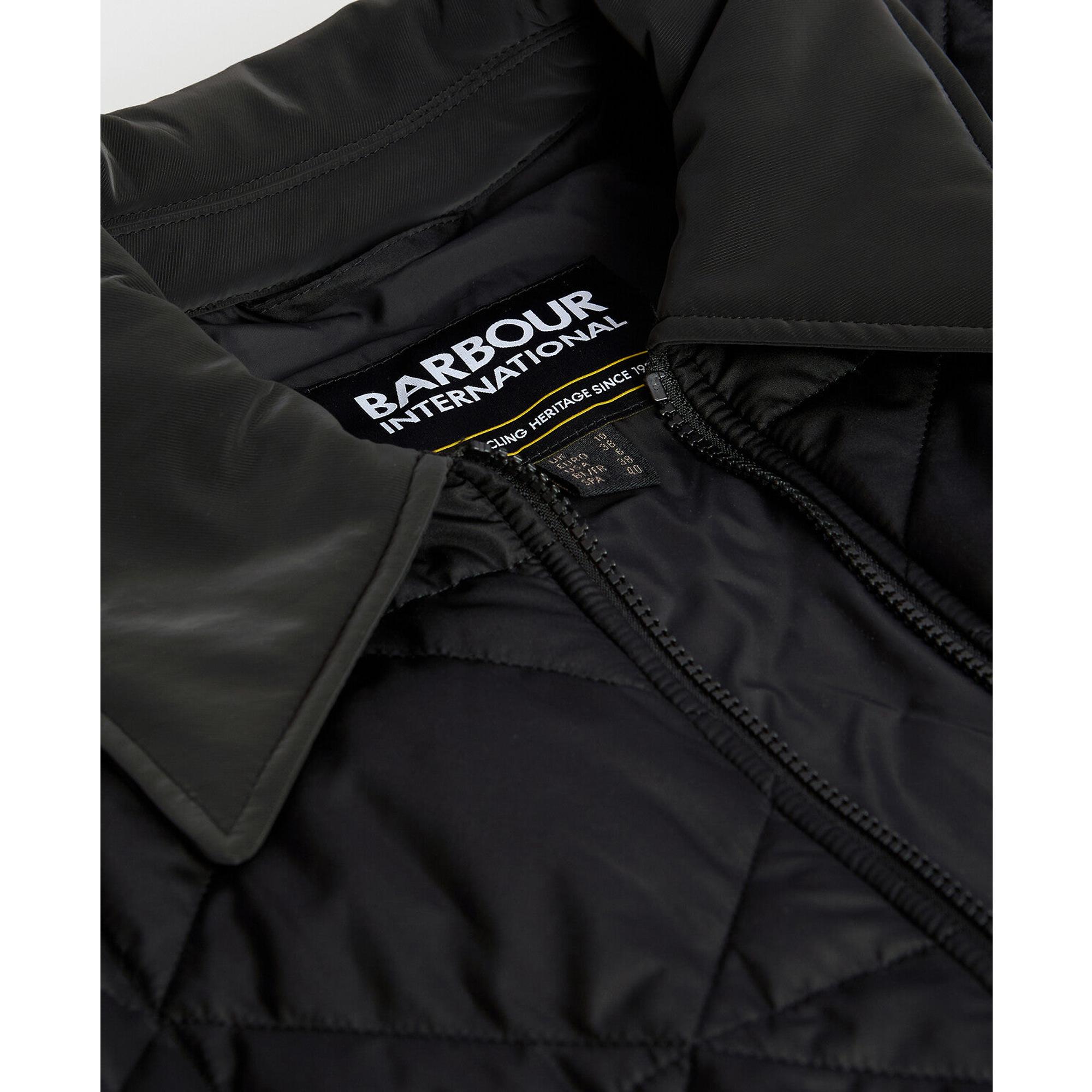 Product image 8 of 8 of Barbour International Women's Juliana Quilted Jacket - Black