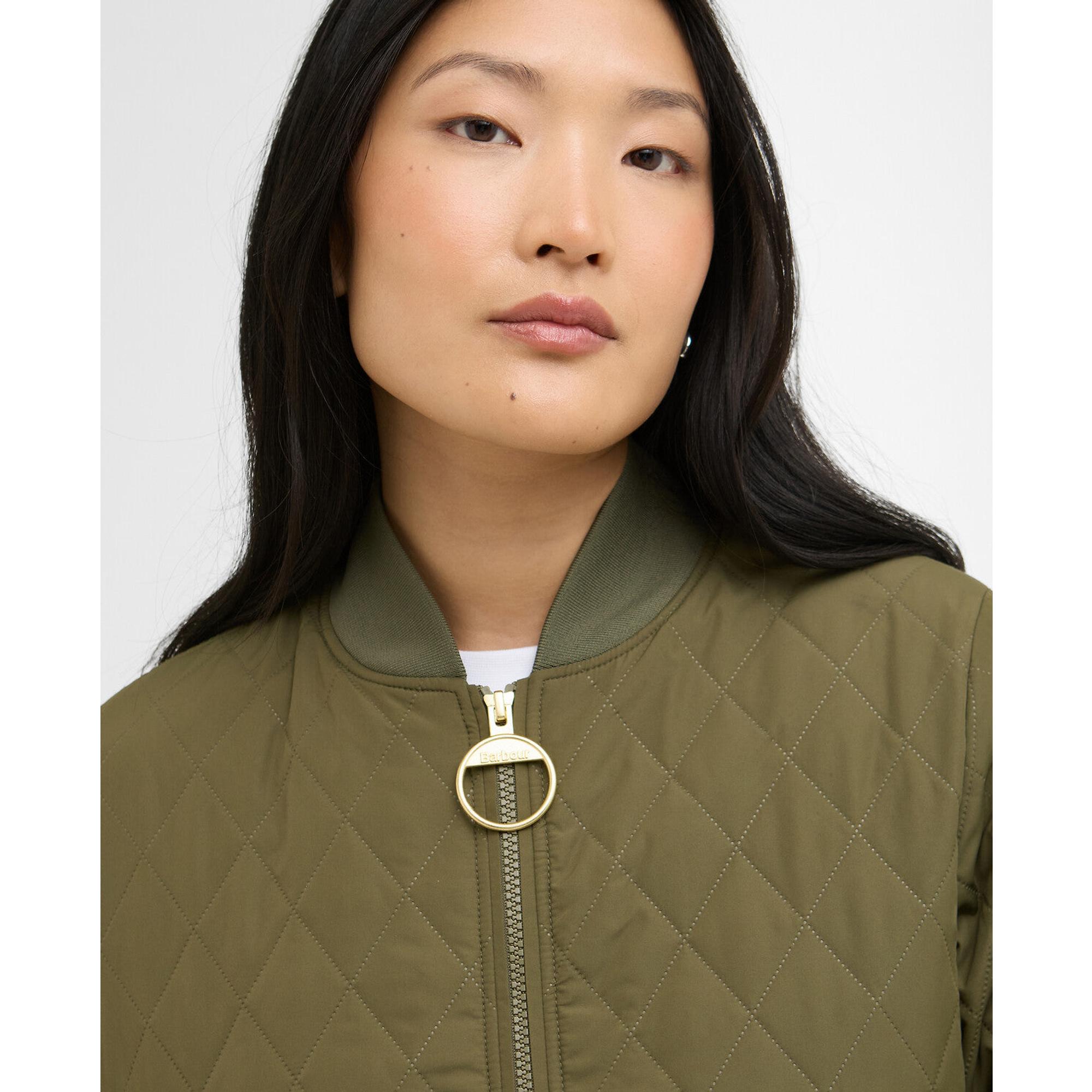 Product image 6 of 7 of Barbour Women's Whillan Quilted Jacket - Ivy Green/ Ancient