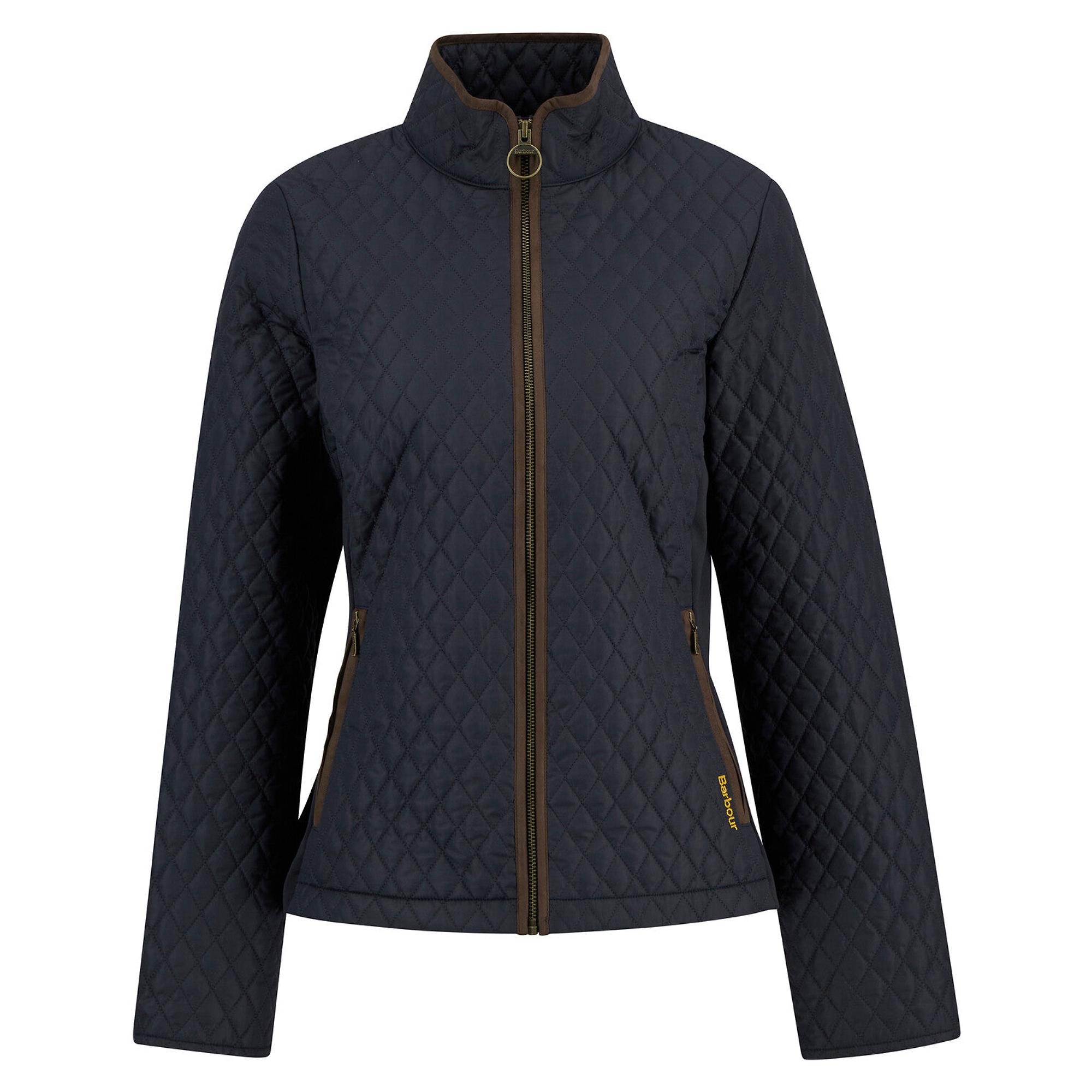 Product image 1 of 8 of Barbour Women's Basswood Quilted Jacket - Dark Navy