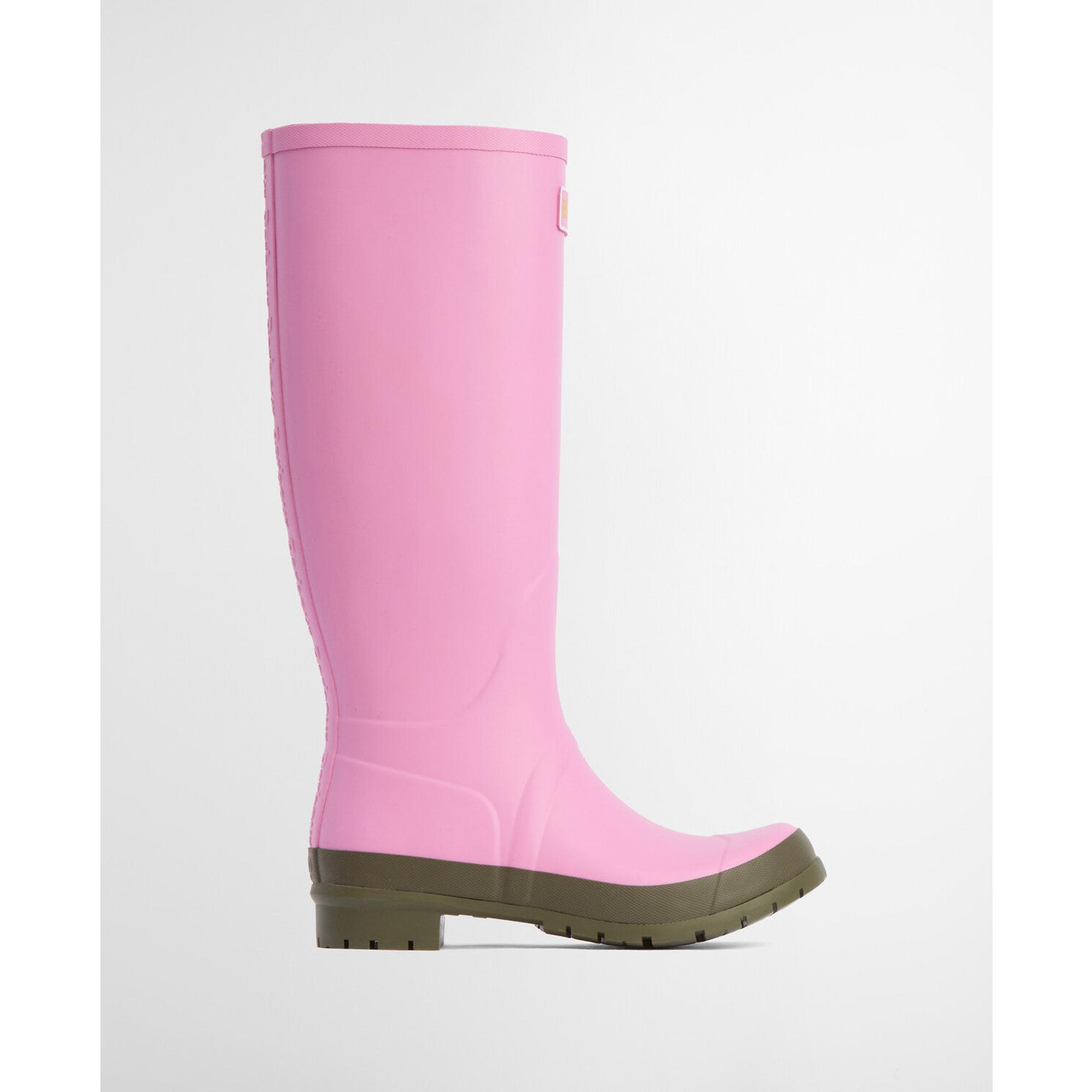 Product image 3 of 9 of Barbour Women's Abbey Tall Wellington Boots - Pink